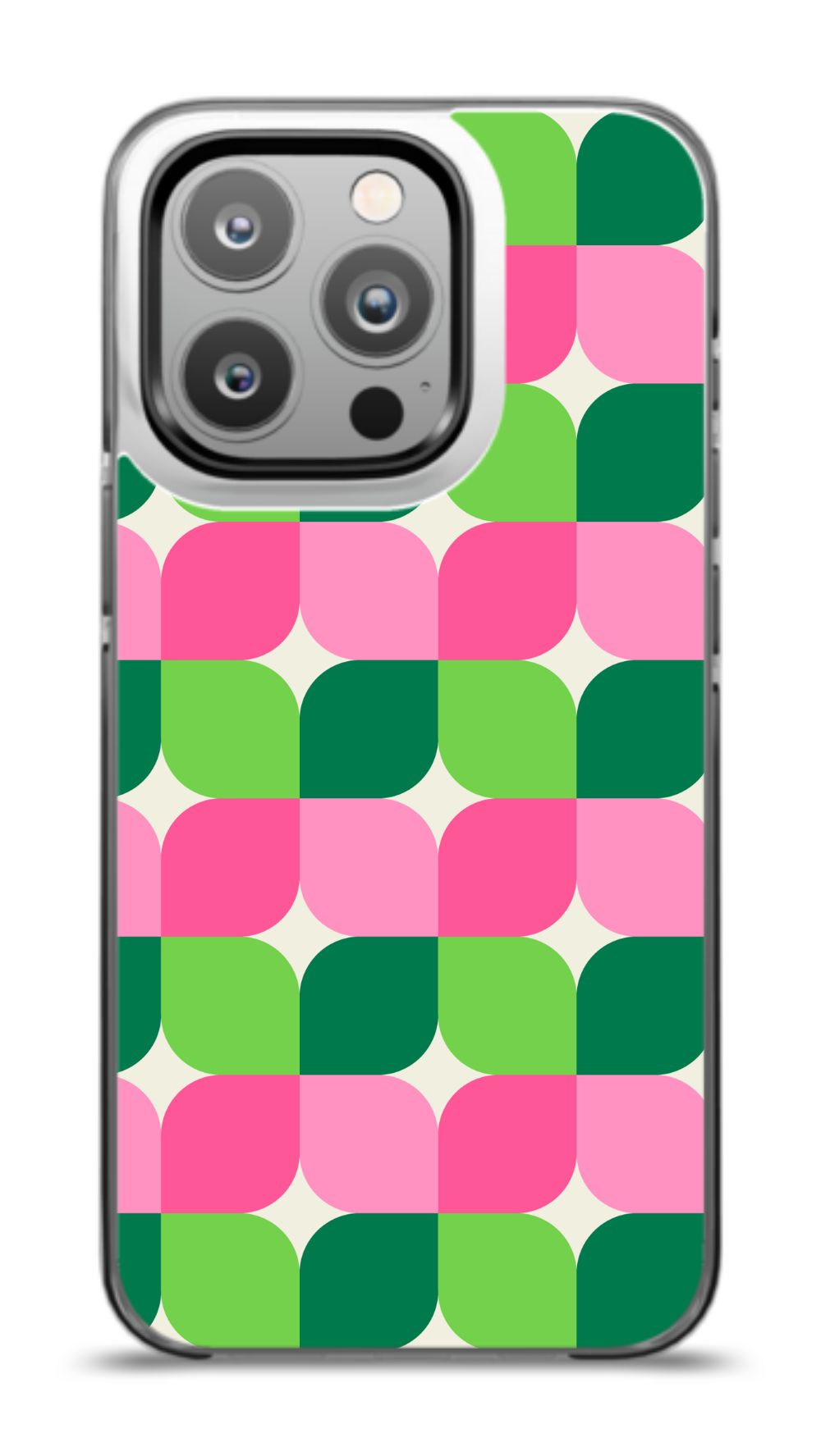 Retro Petal Mosaic Phone Case