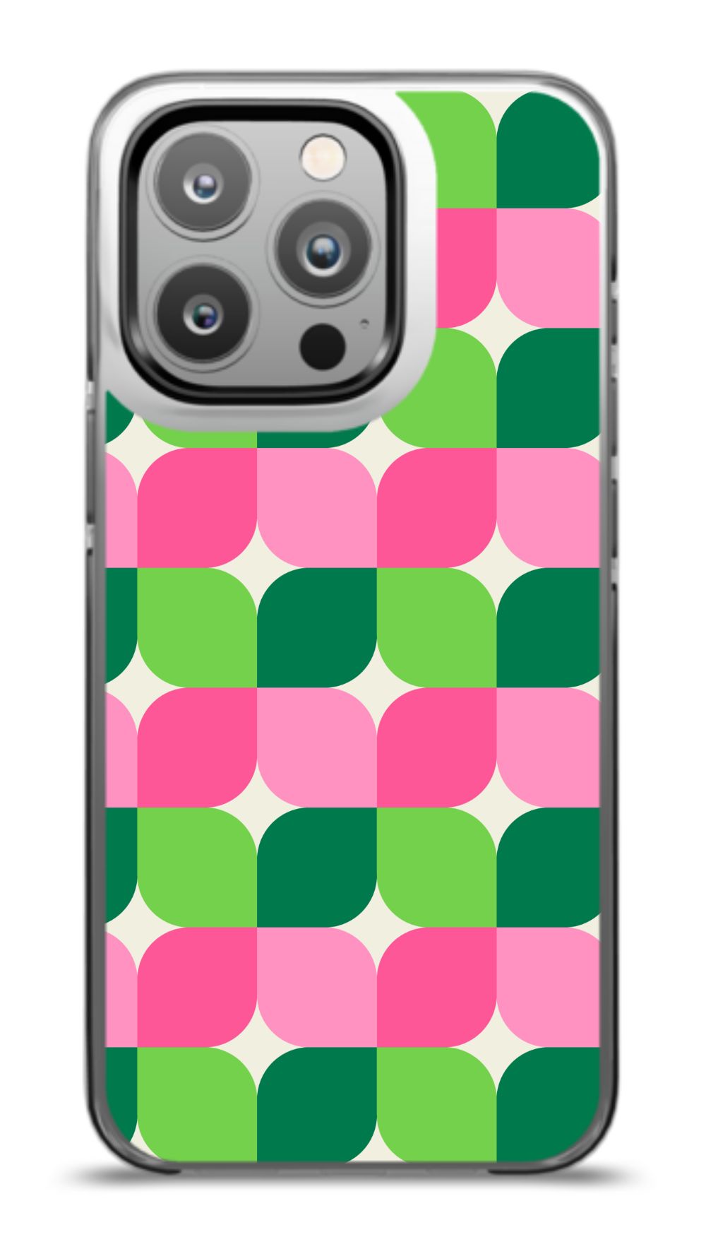 Retro Petal Mosaic Phone Case