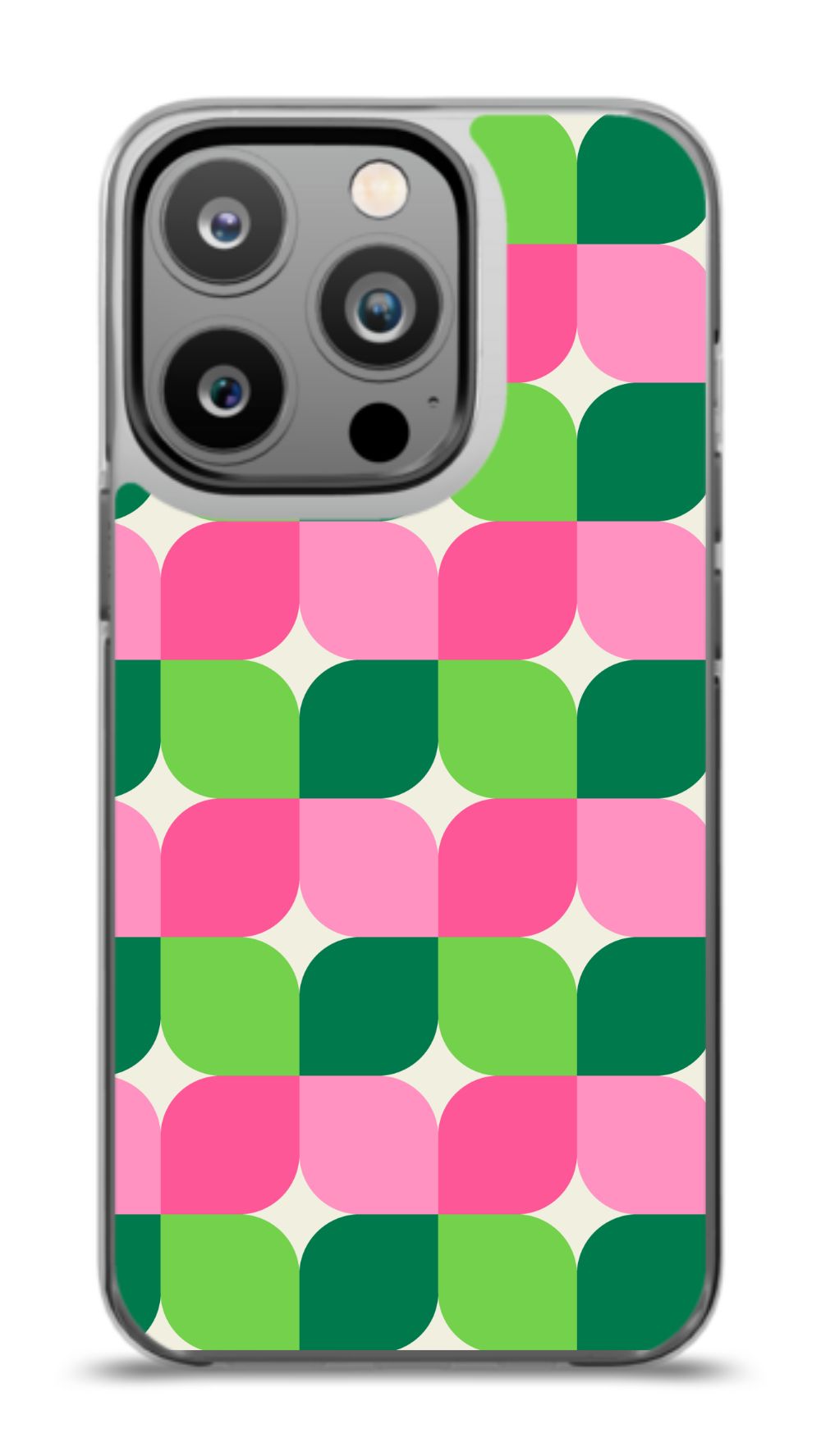 Retro Petal Mosaic Phone Case