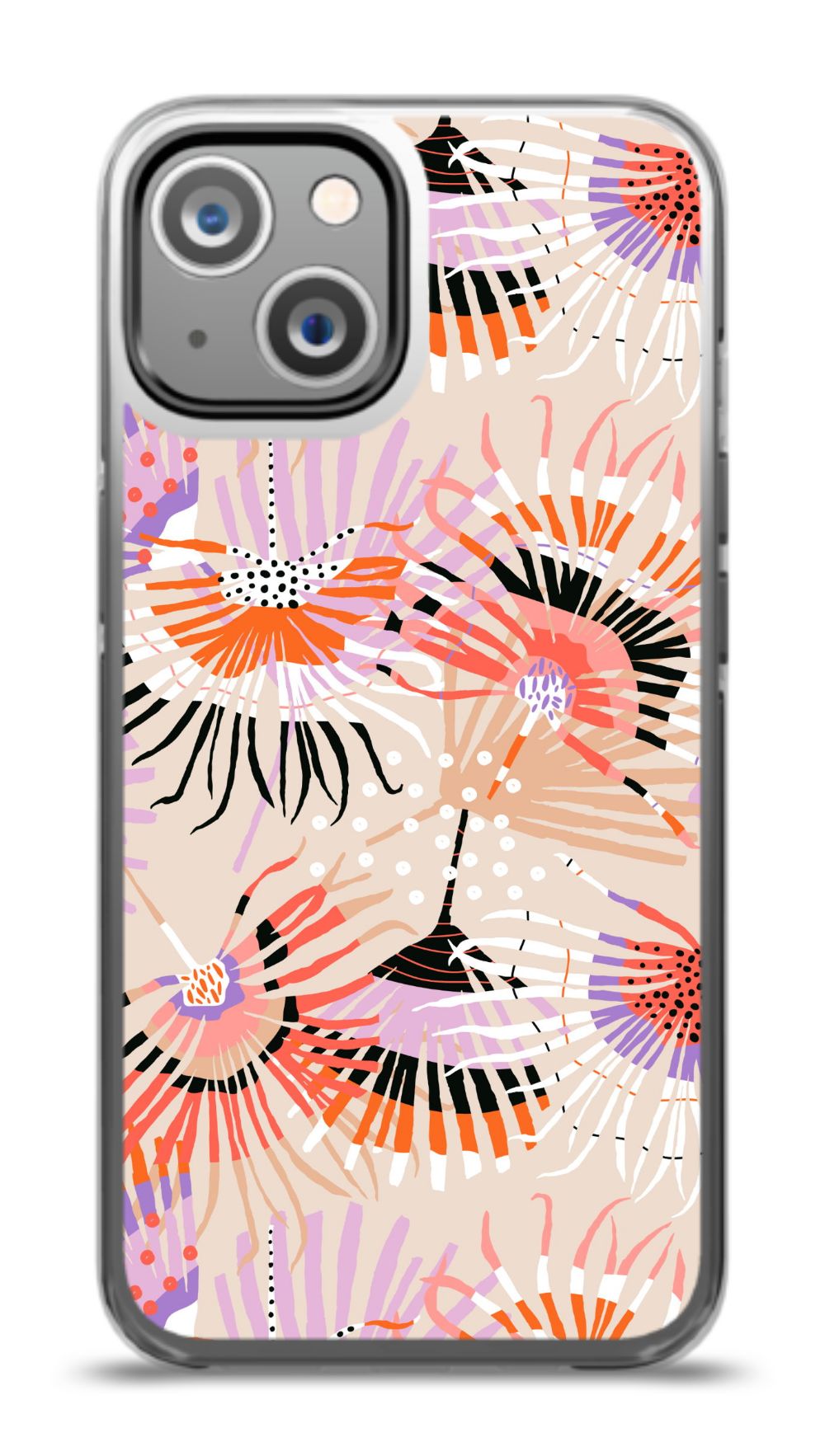 Abstract Floral Burst Phone Case
