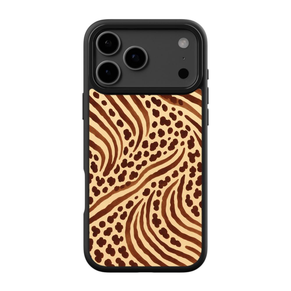 Safari Chic Zebra Print Phone Case