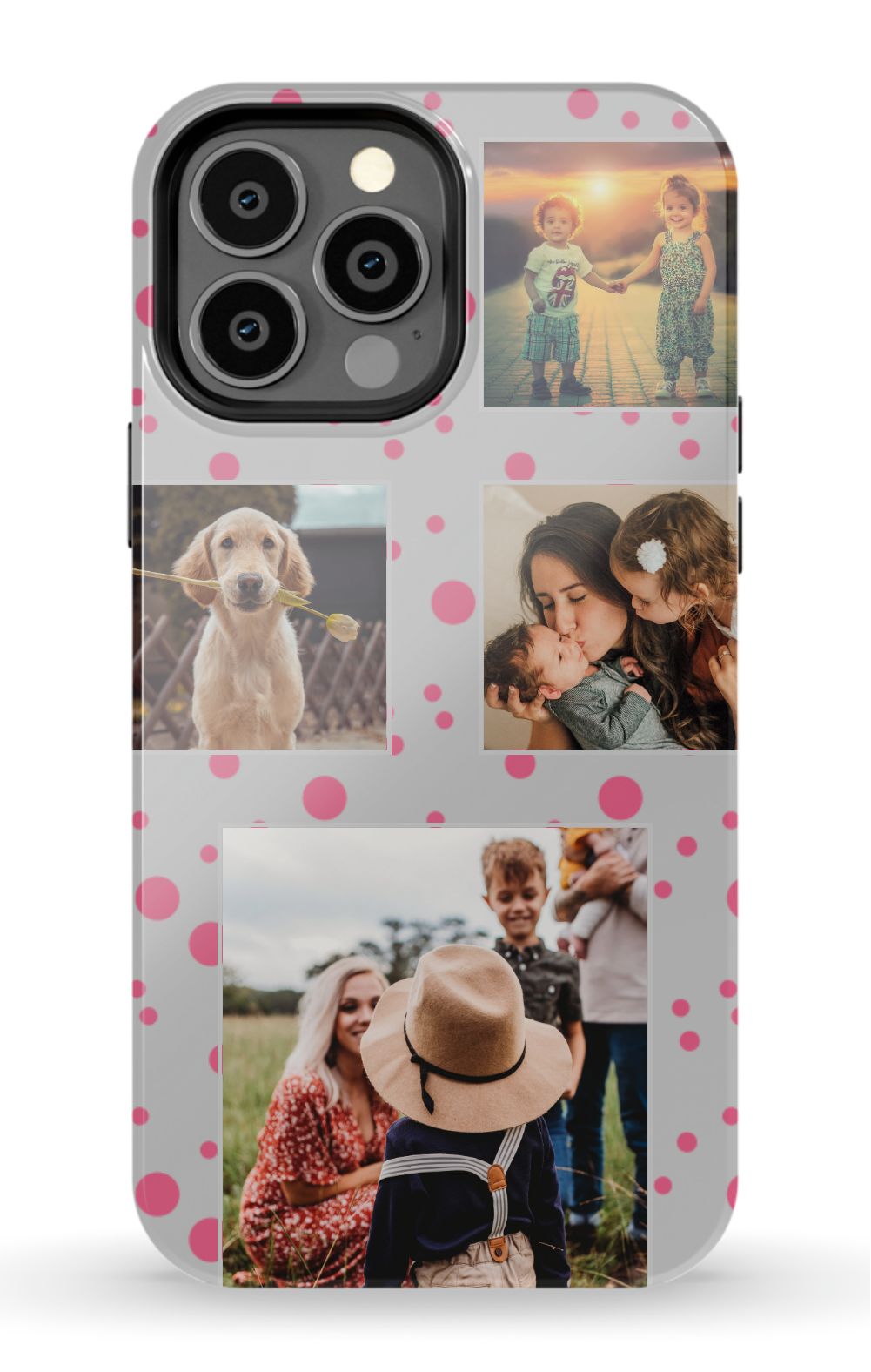 Personalized Gallery Polka Dot Phone Case