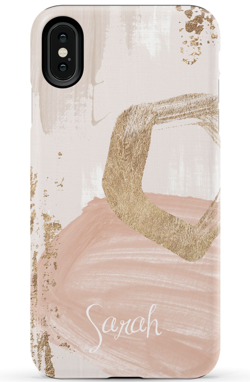Blush & Gold Personalized Phone Case
