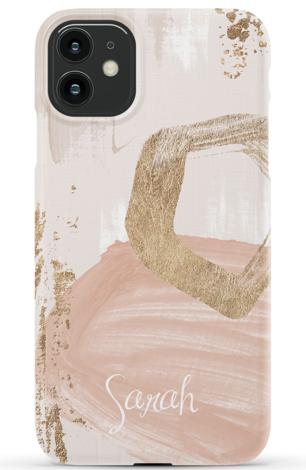 Blush & Gold Personalized Phone Case