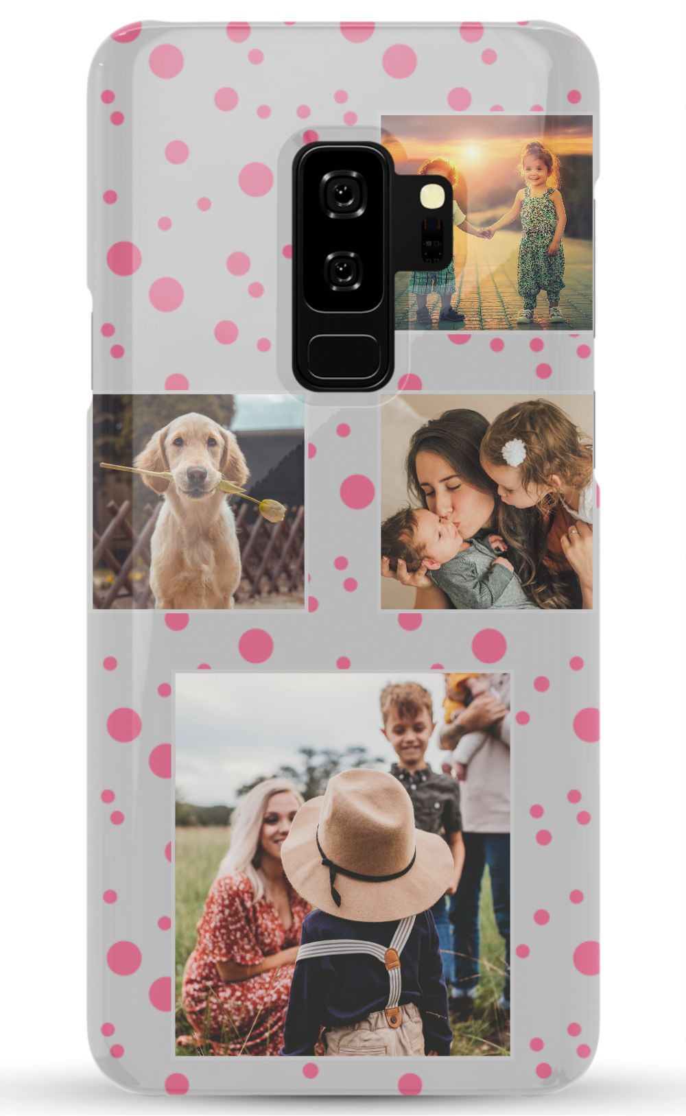 Personalized Gallery Polka Dot Phone Case