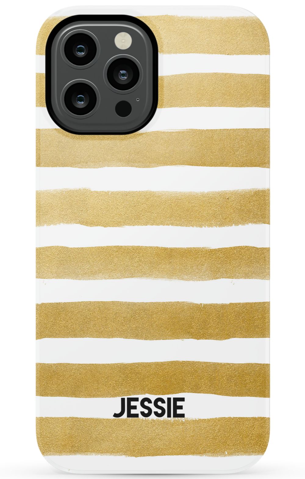 Personalized Gold Watercolor Phone Case