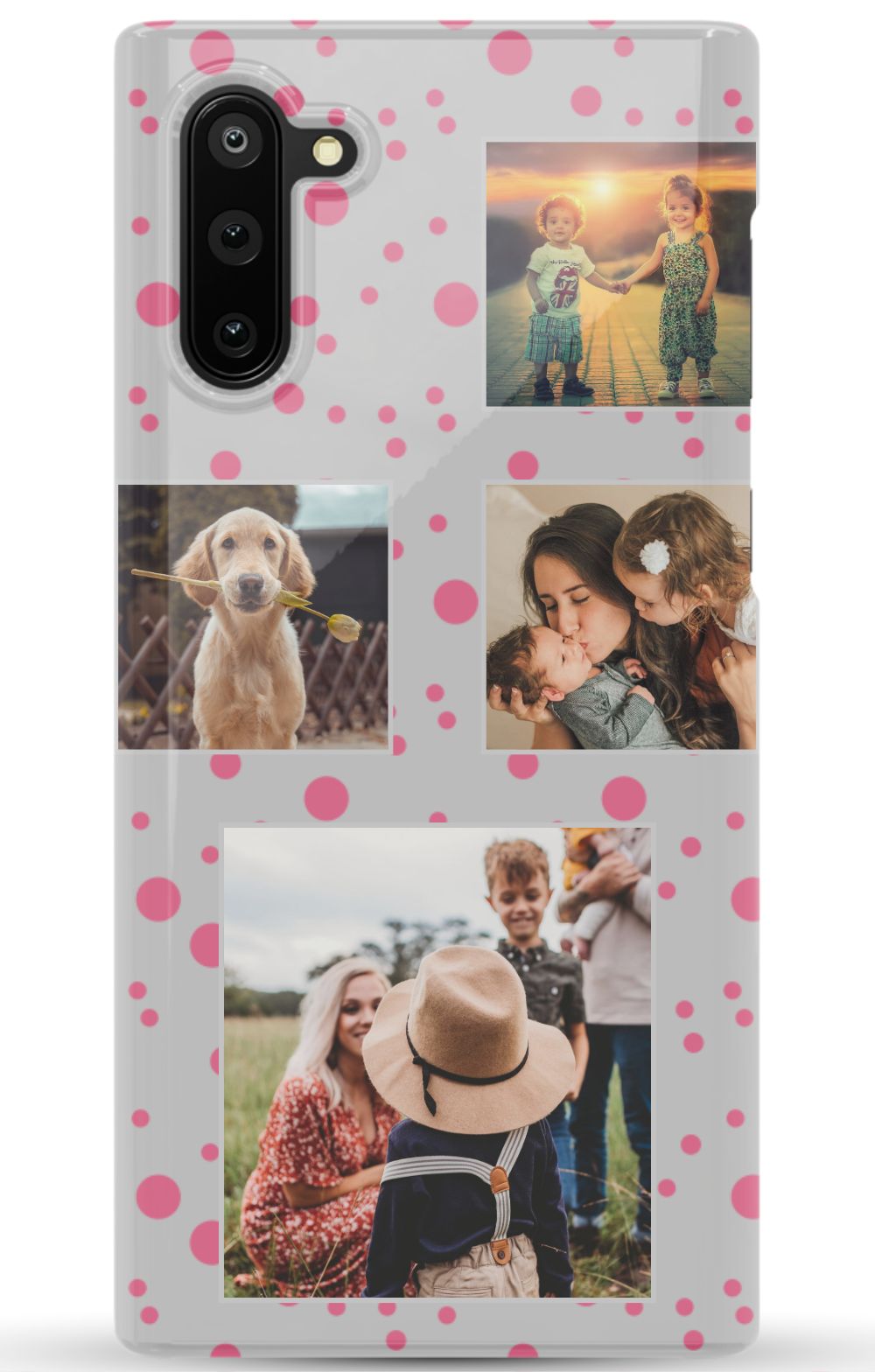 Personalized Gallery Polka Dot Phone Case