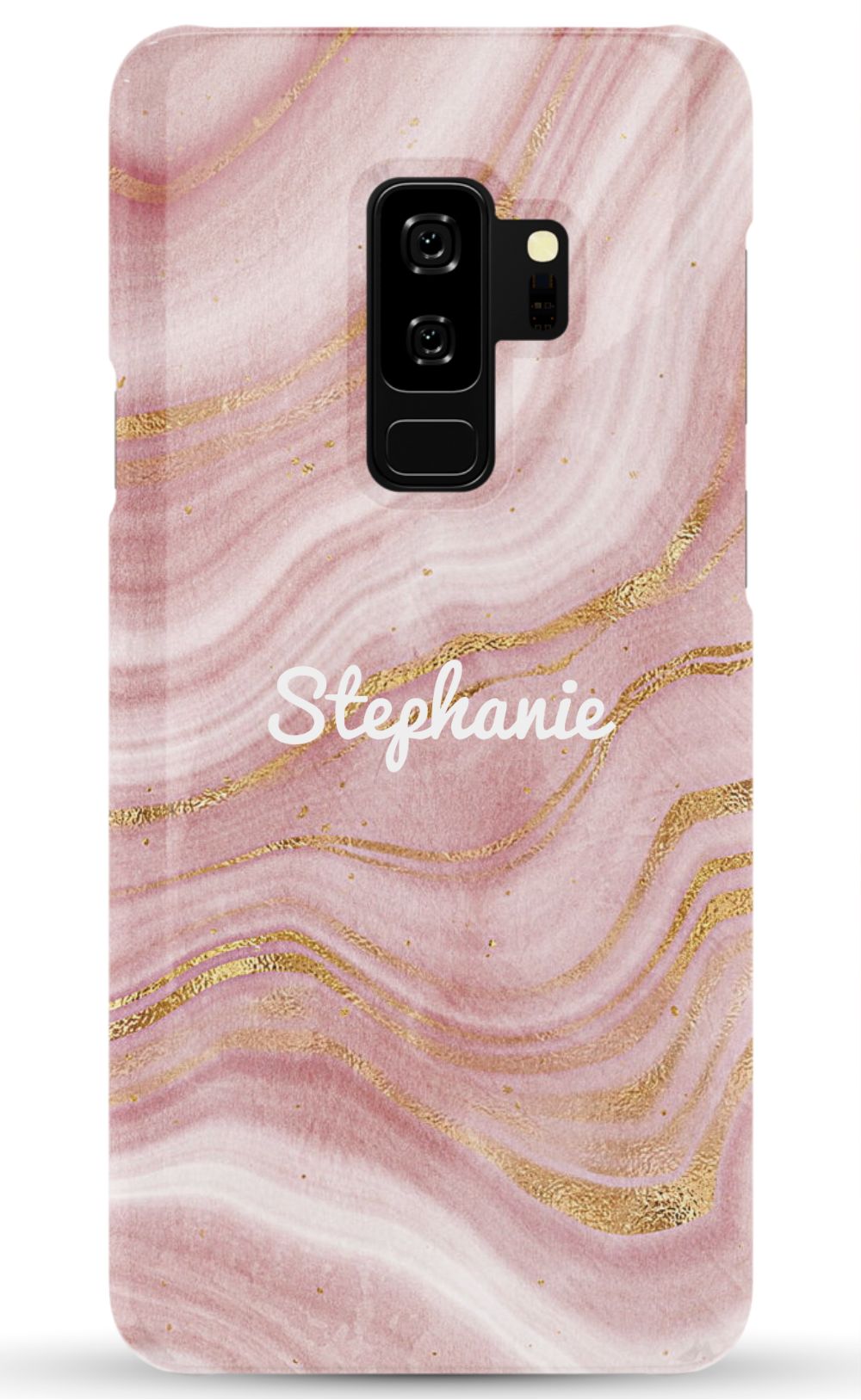 Personalized Pink Gold Emerald Phone Case