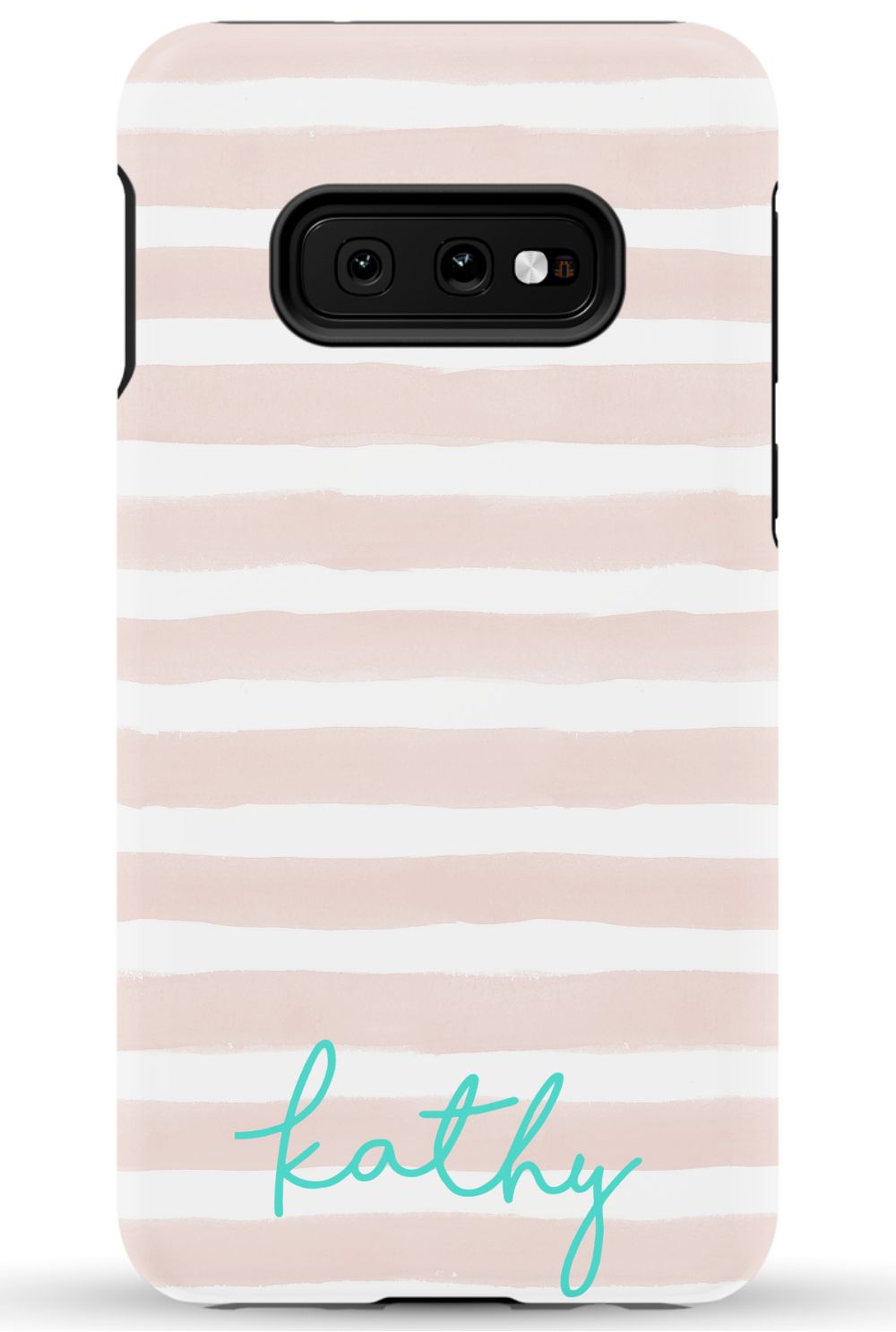 Personalized Pink Watercolor Phone Case