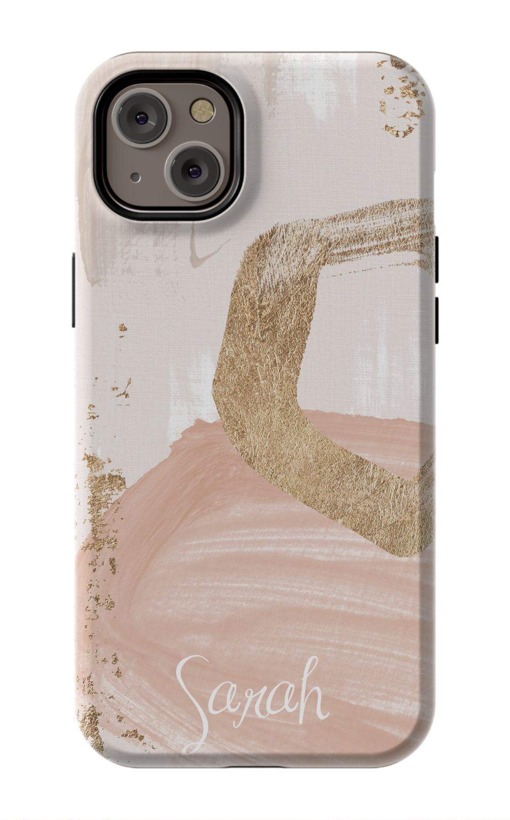 Blush & Gold Personalized Phone Case
