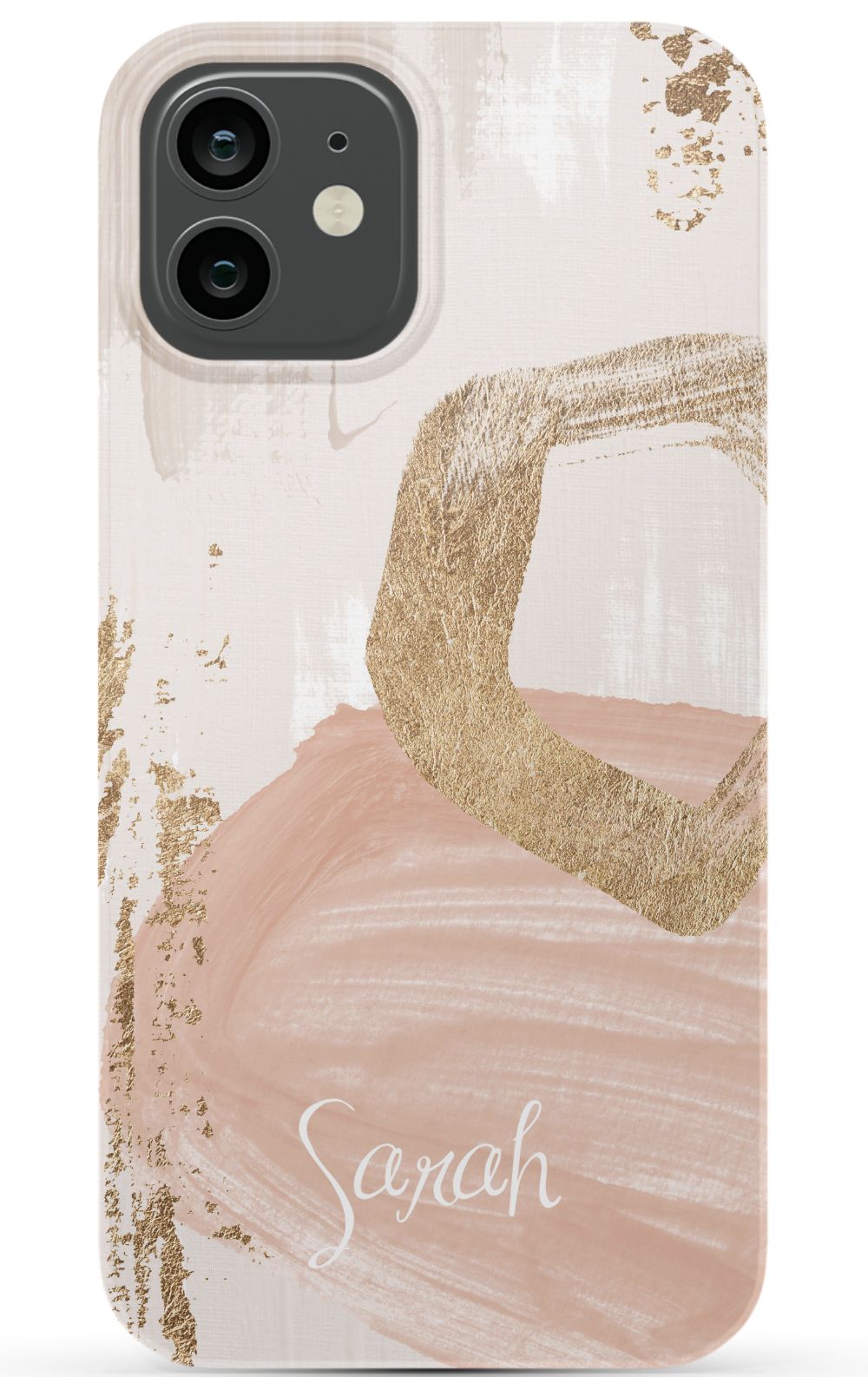 Blush & Gold Personalized Phone Case