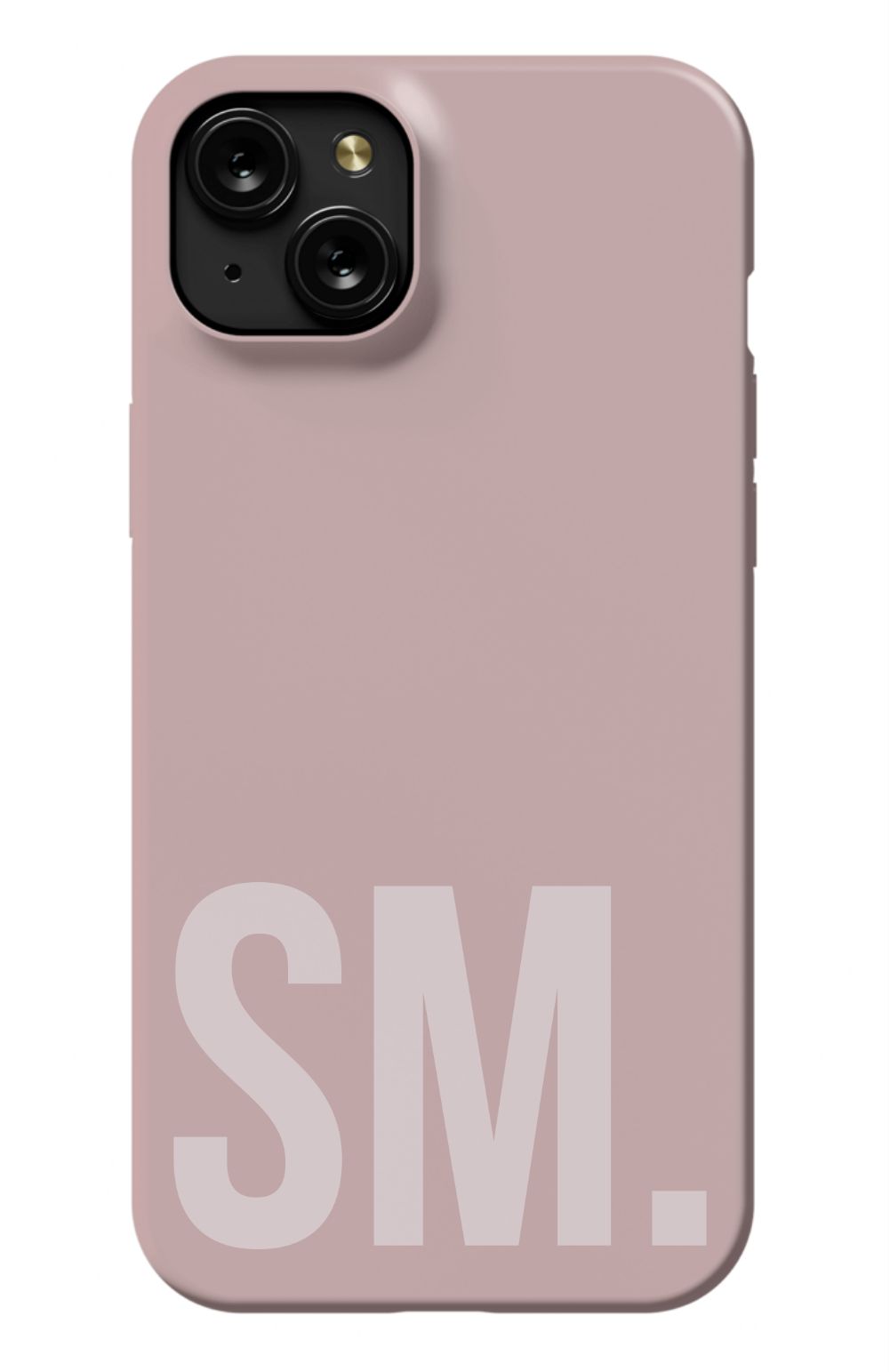 Nude Pink Personalized Monogram Phone Case