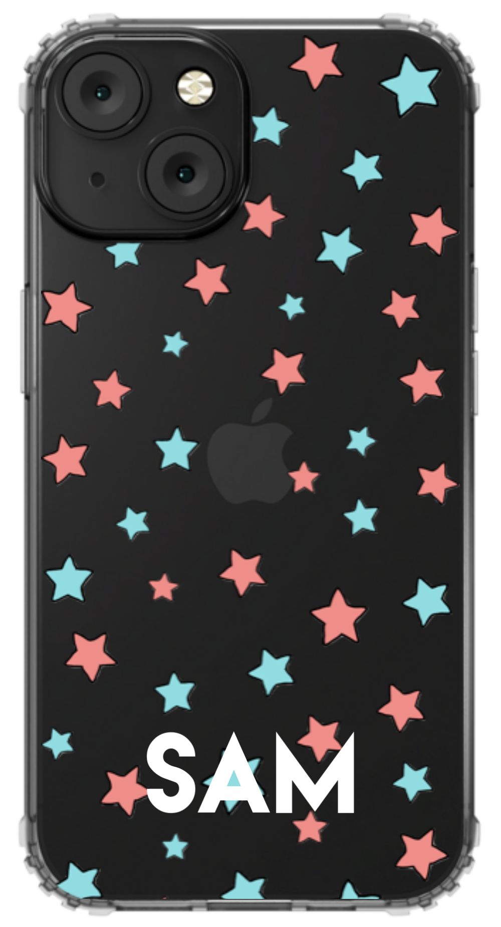 Stars Clear Case - Partner Design