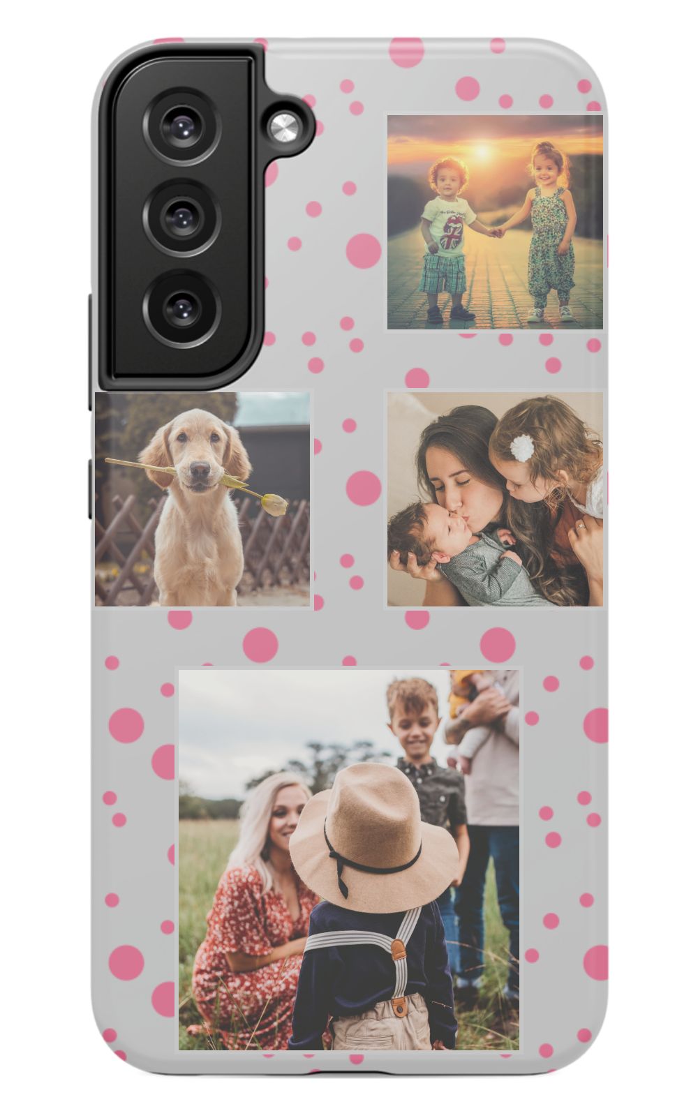 Personalized Gallery Polka Dot Phone Case