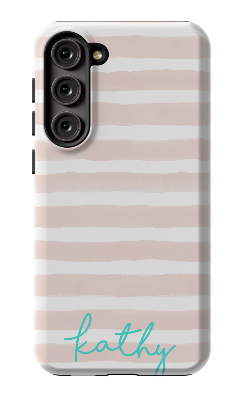 Personalized Pink Watercolor Phone Case