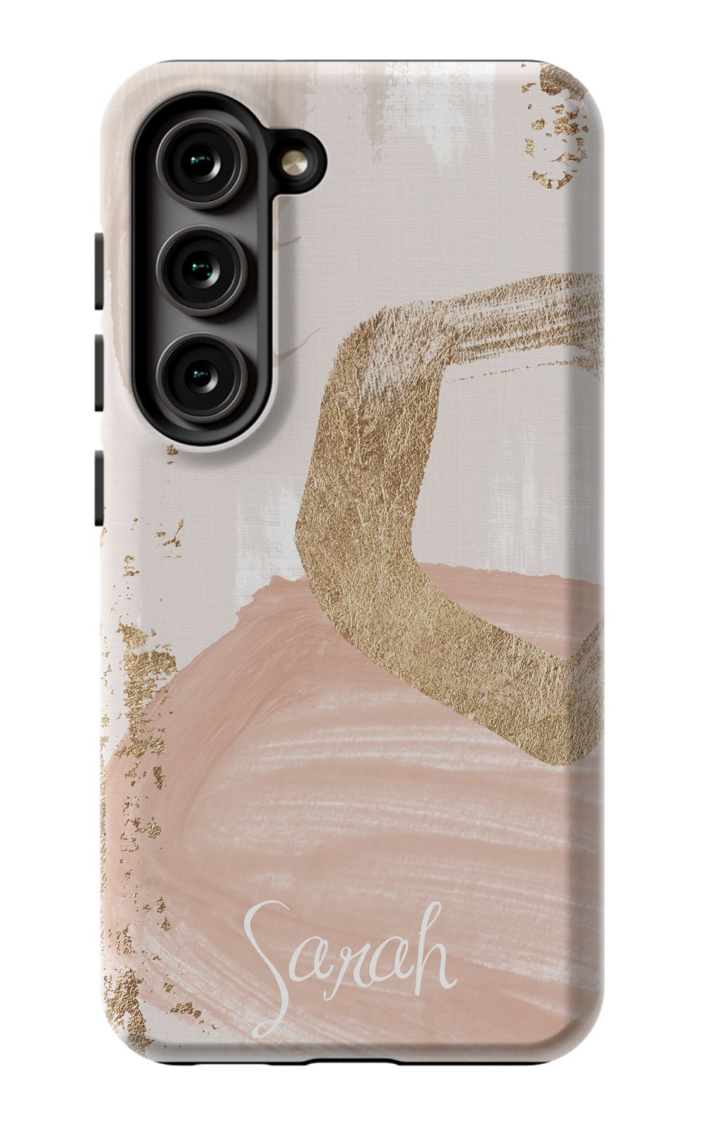 Blush & Gold Personalized Phone Case