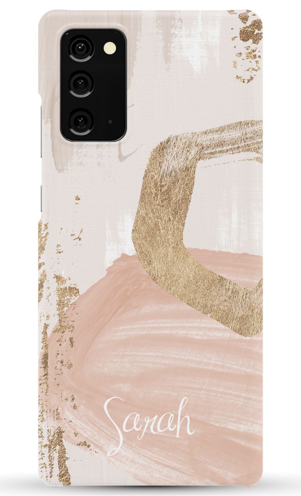 Blush & Gold Personalized Phone Case