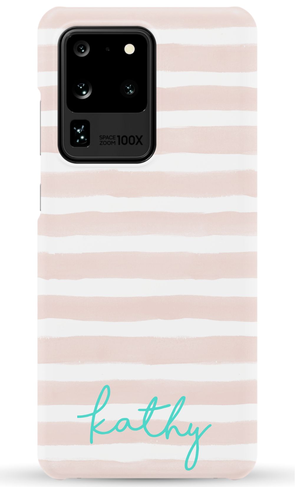 Personalized Pink Watercolor Phone Case