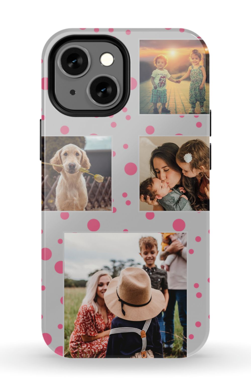 Personalized Gallery Polka Dot Phone Case