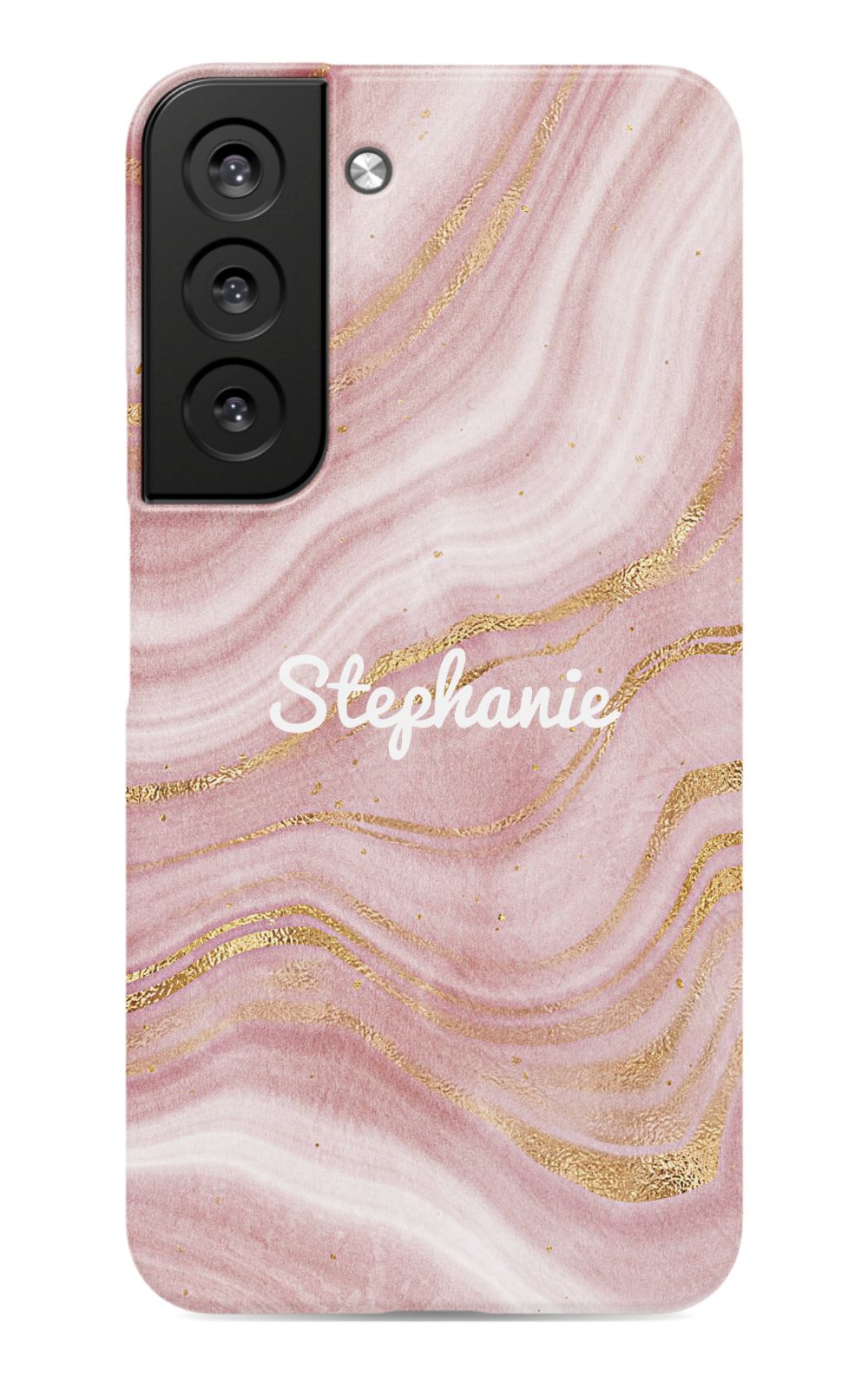 Personalized Pink Gold Emerald Phone Case