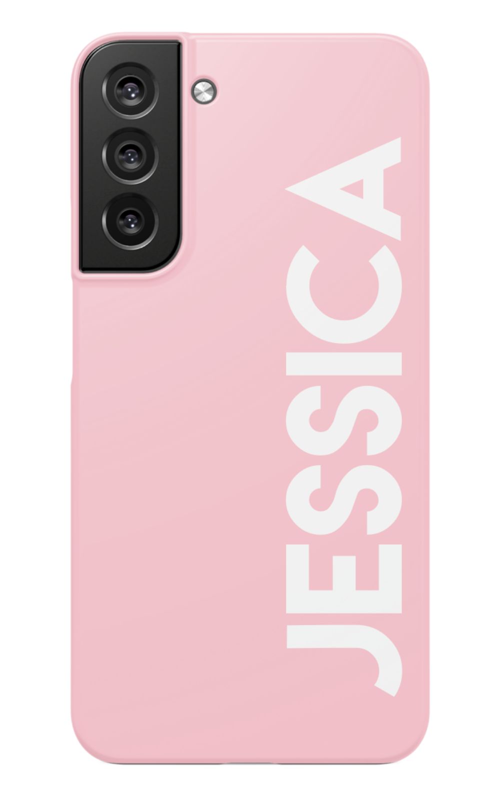 Personalized Solid Pink Phone Case