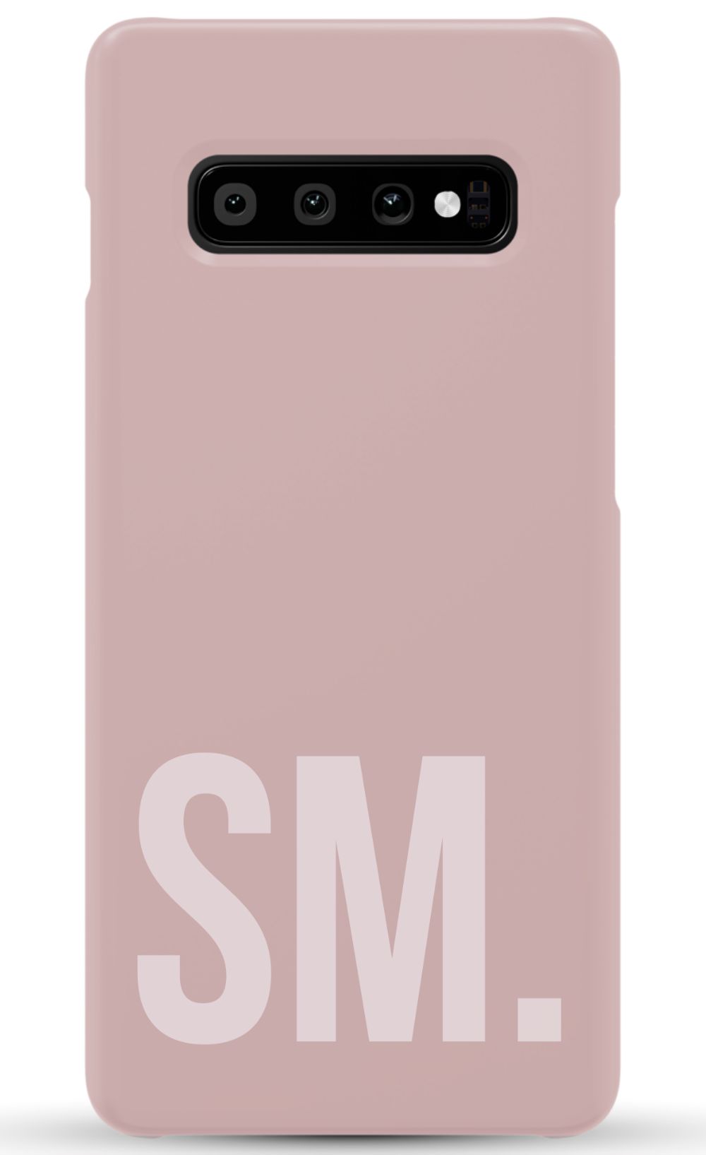 Nude Pink Personalized Monogram Phone Case