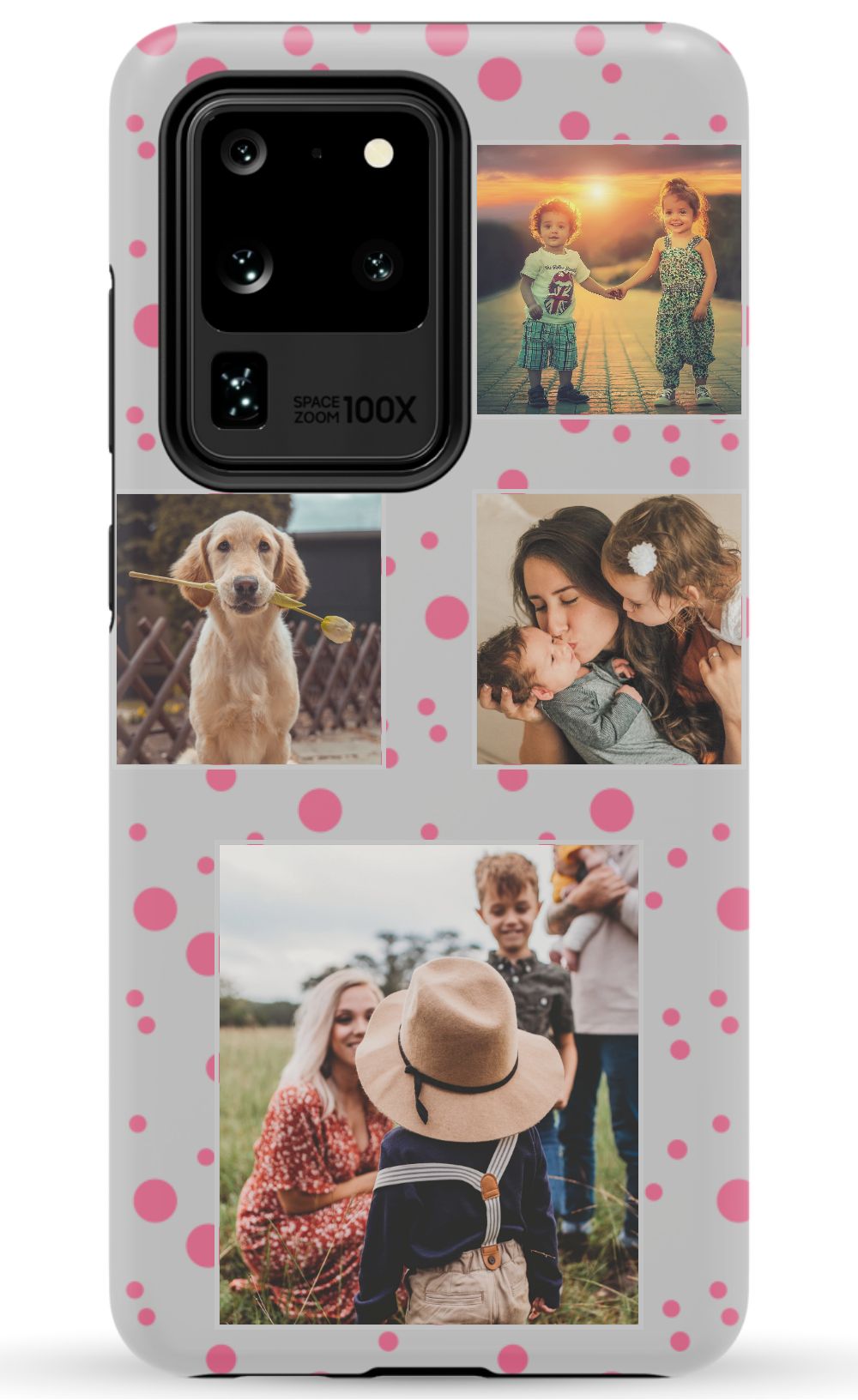 Personalized Gallery Polka Dot Phone Case