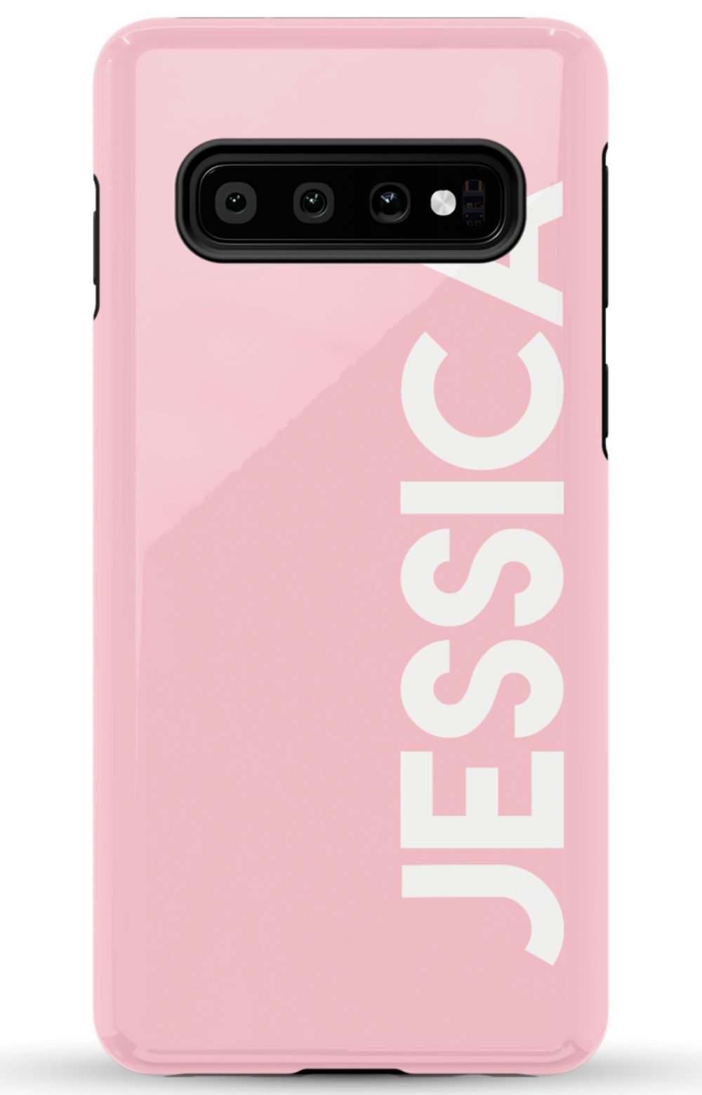 Personalized Solid Pink Phone Case