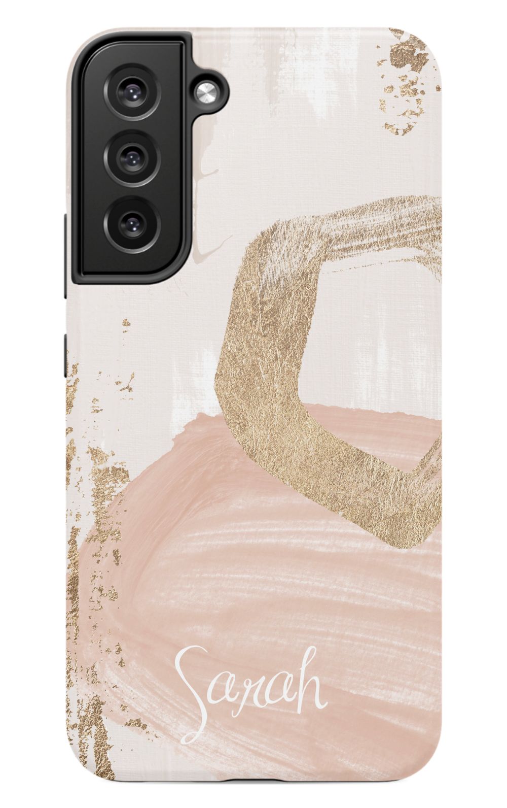 Blush & Gold Personalized Phone Case