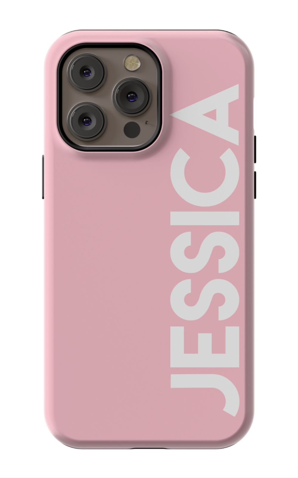 Personalized Solid Pink Phone Case