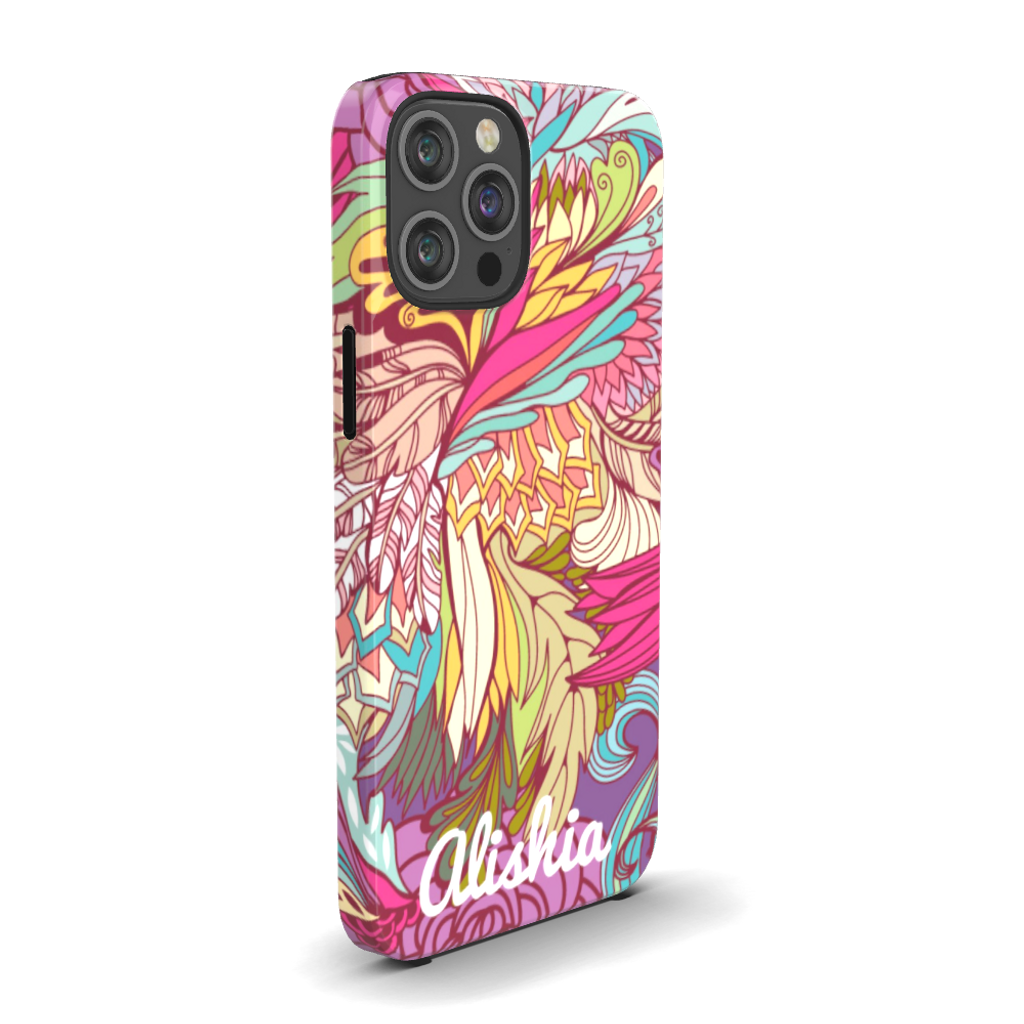 Personalized Floral Phone Case