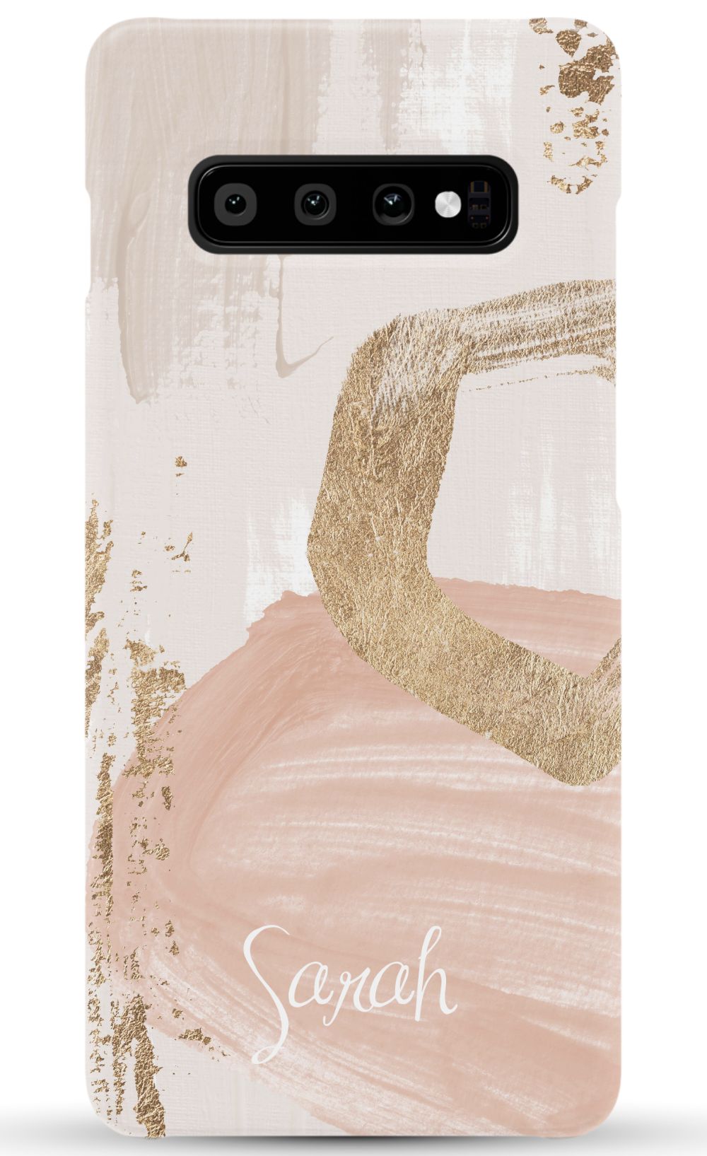 Blush & Gold Personalized Phone Case