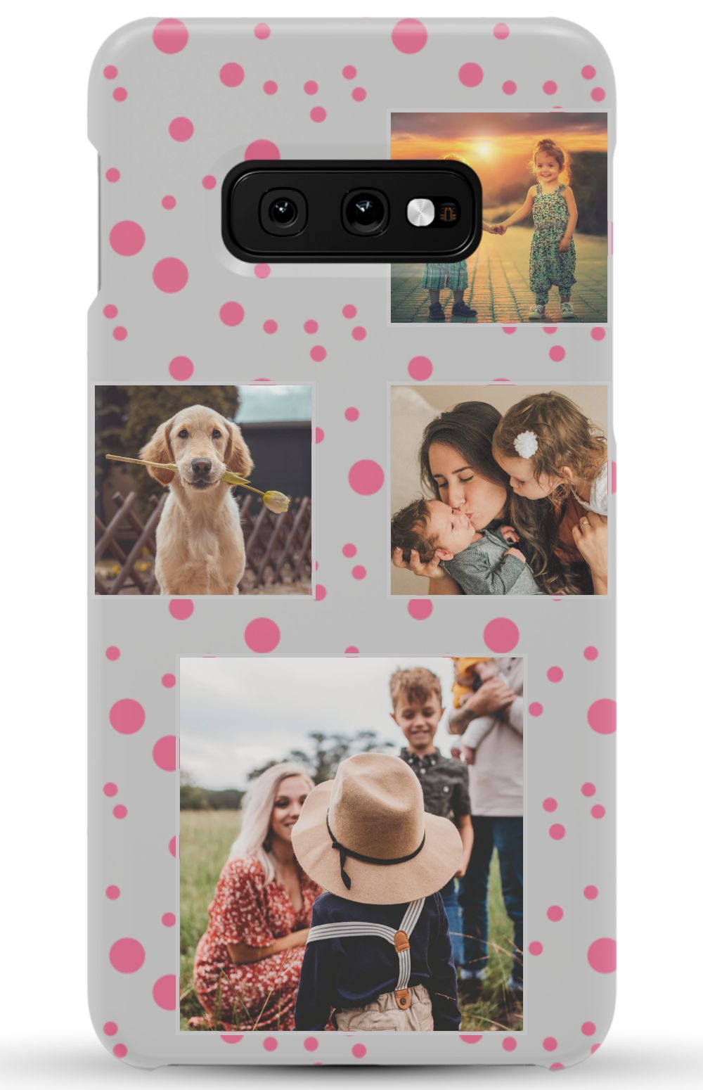 Personalized Gallery Polka Dot Phone Case