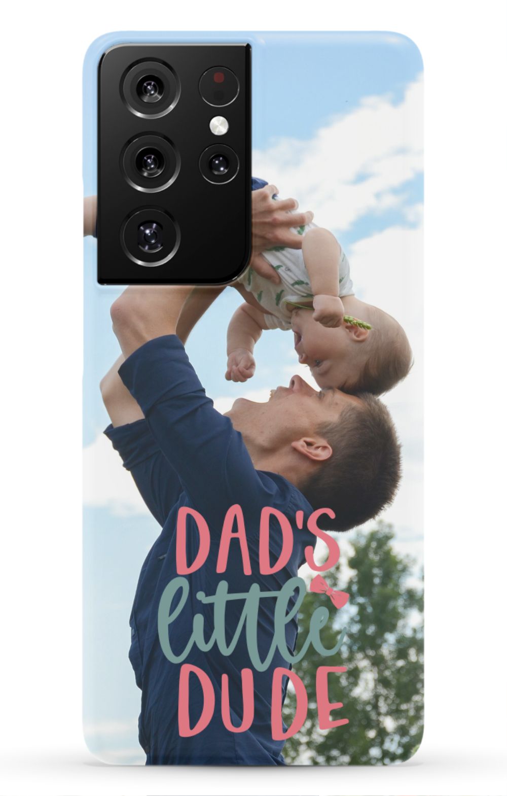 Dad's Little Dude Phone Case