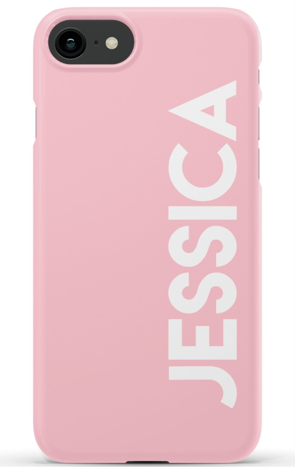 Personalized Solid Pink Phone Case