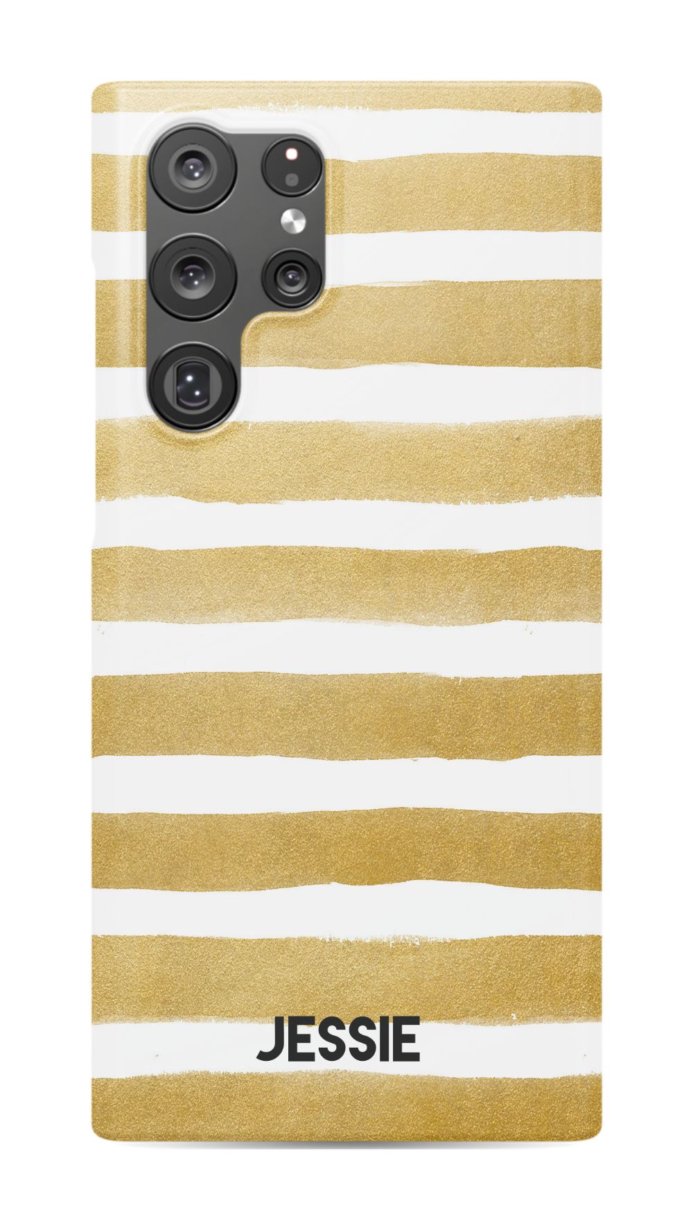 Personalized Gold Watercolor Phone Case