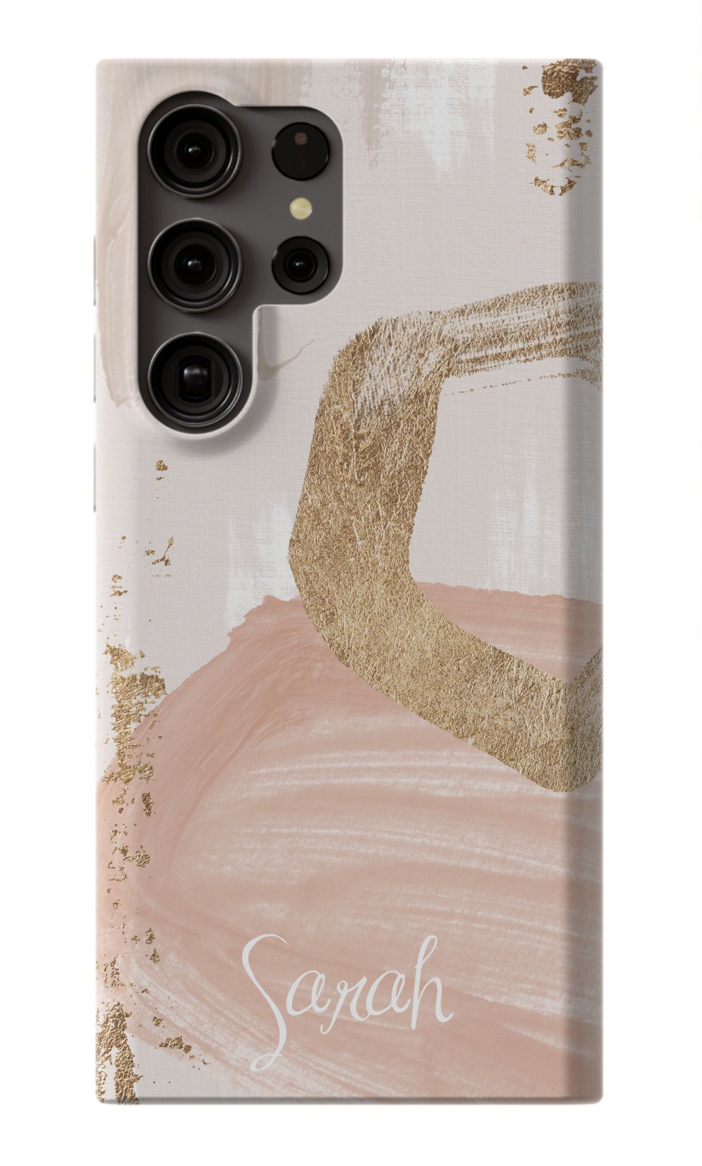 Blush & Gold Personalized Phone Case