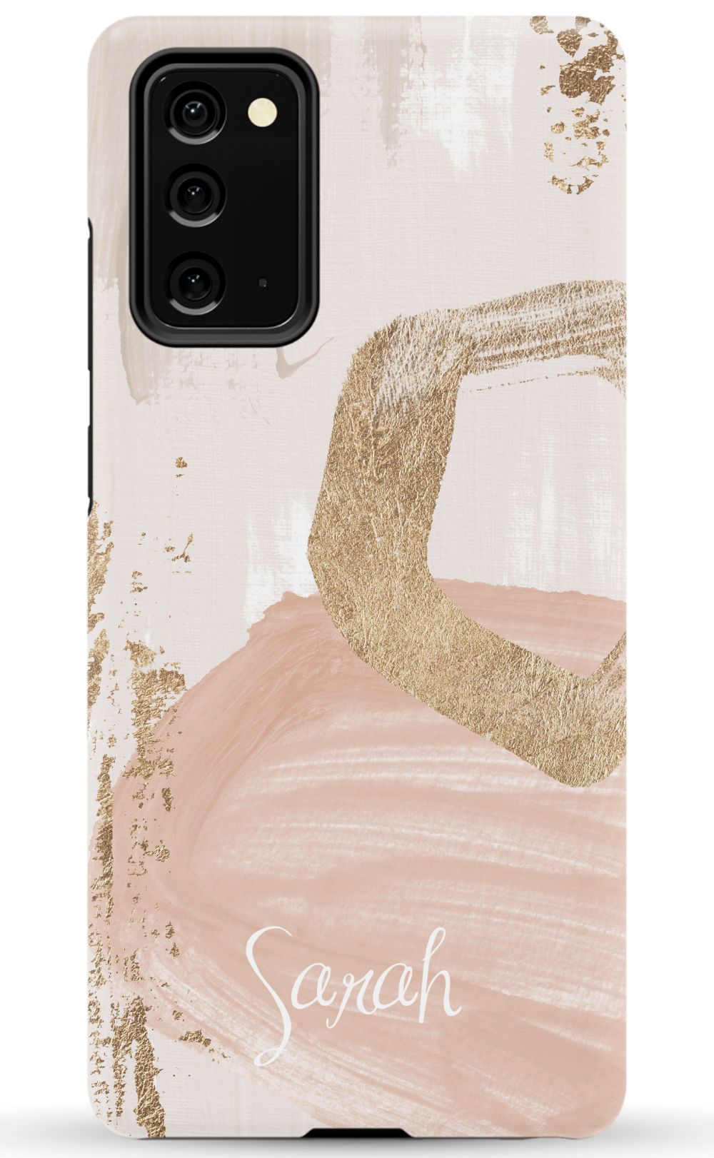 Blush & Gold Personalized Phone Case