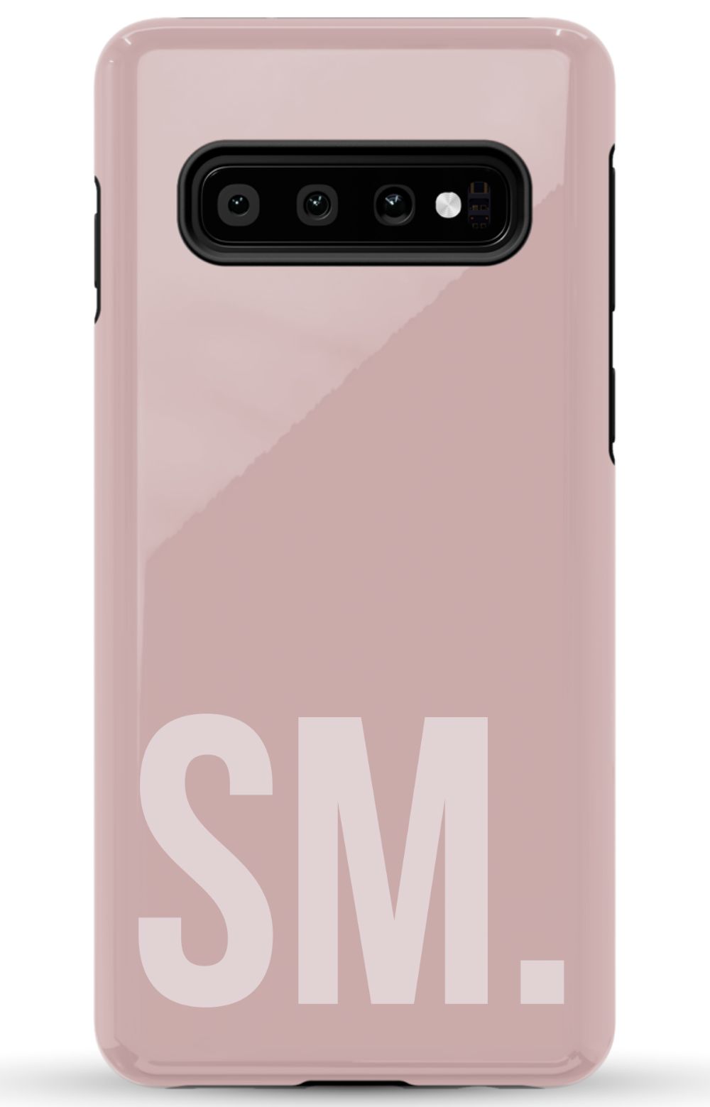 Nude Pink Personalized Monogram Phone Case