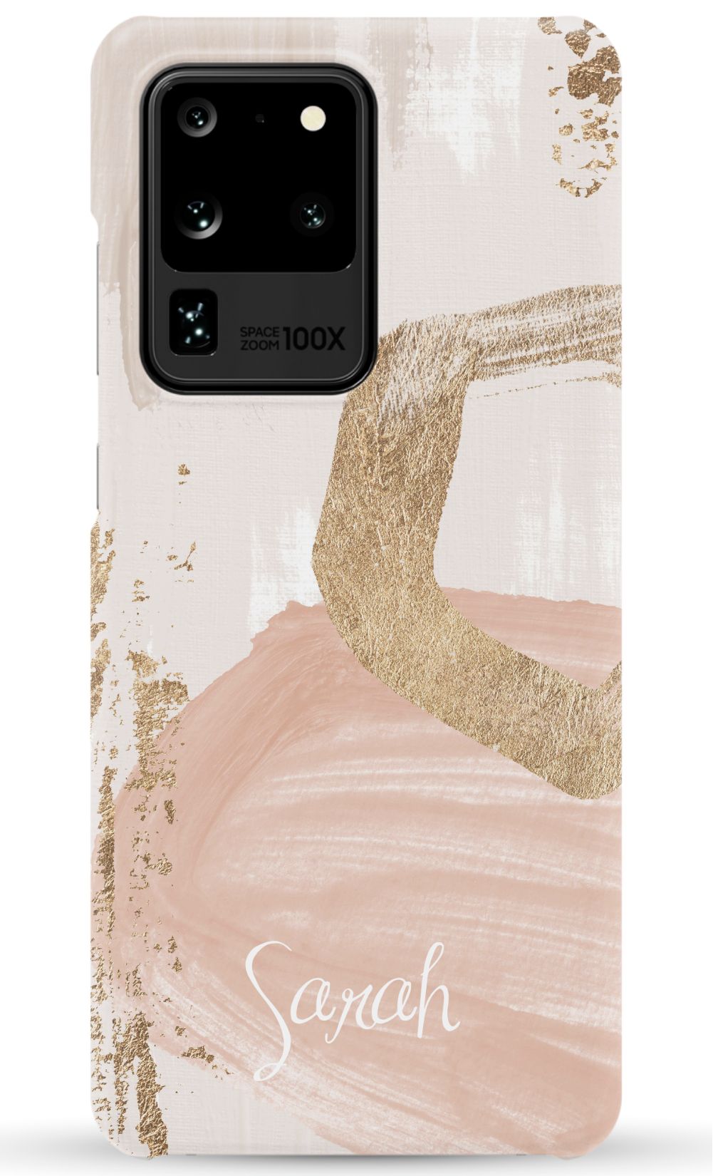 Blush & Gold Personalized Phone Case