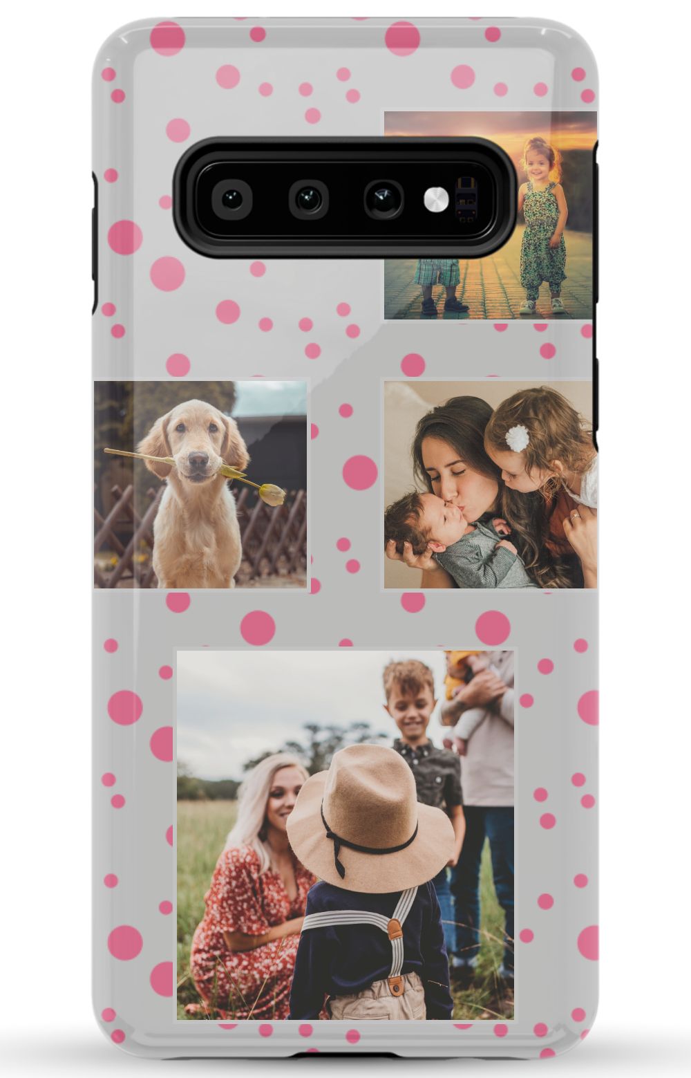 Personalized Gallery Polka Dot Phone Case