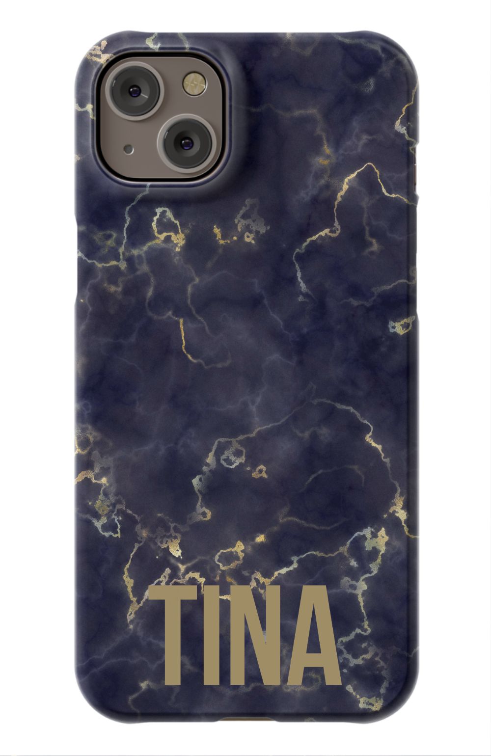 Personalized Blue Marble Phone Case