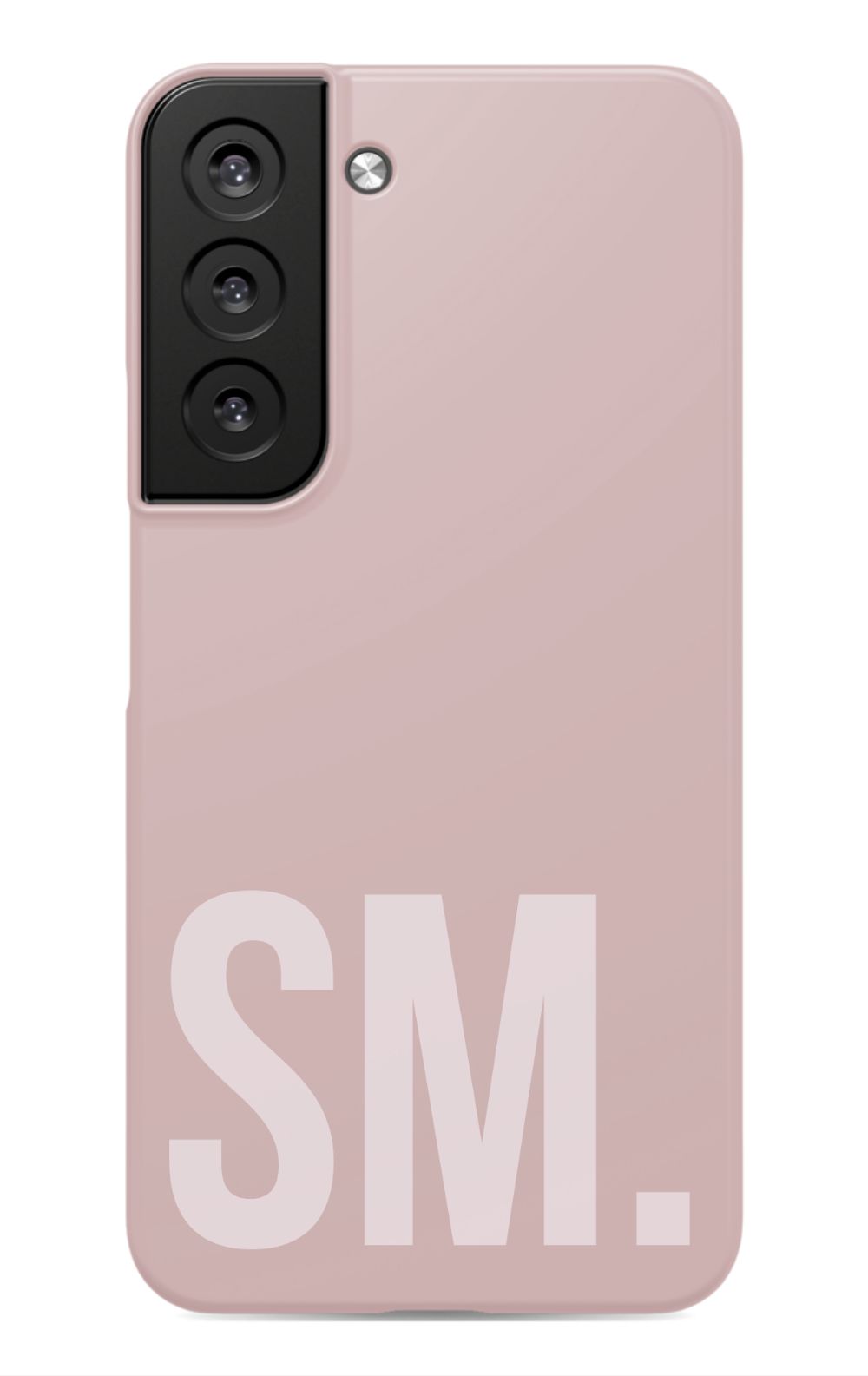 Nude Pink Personalized Monogram Phone Case