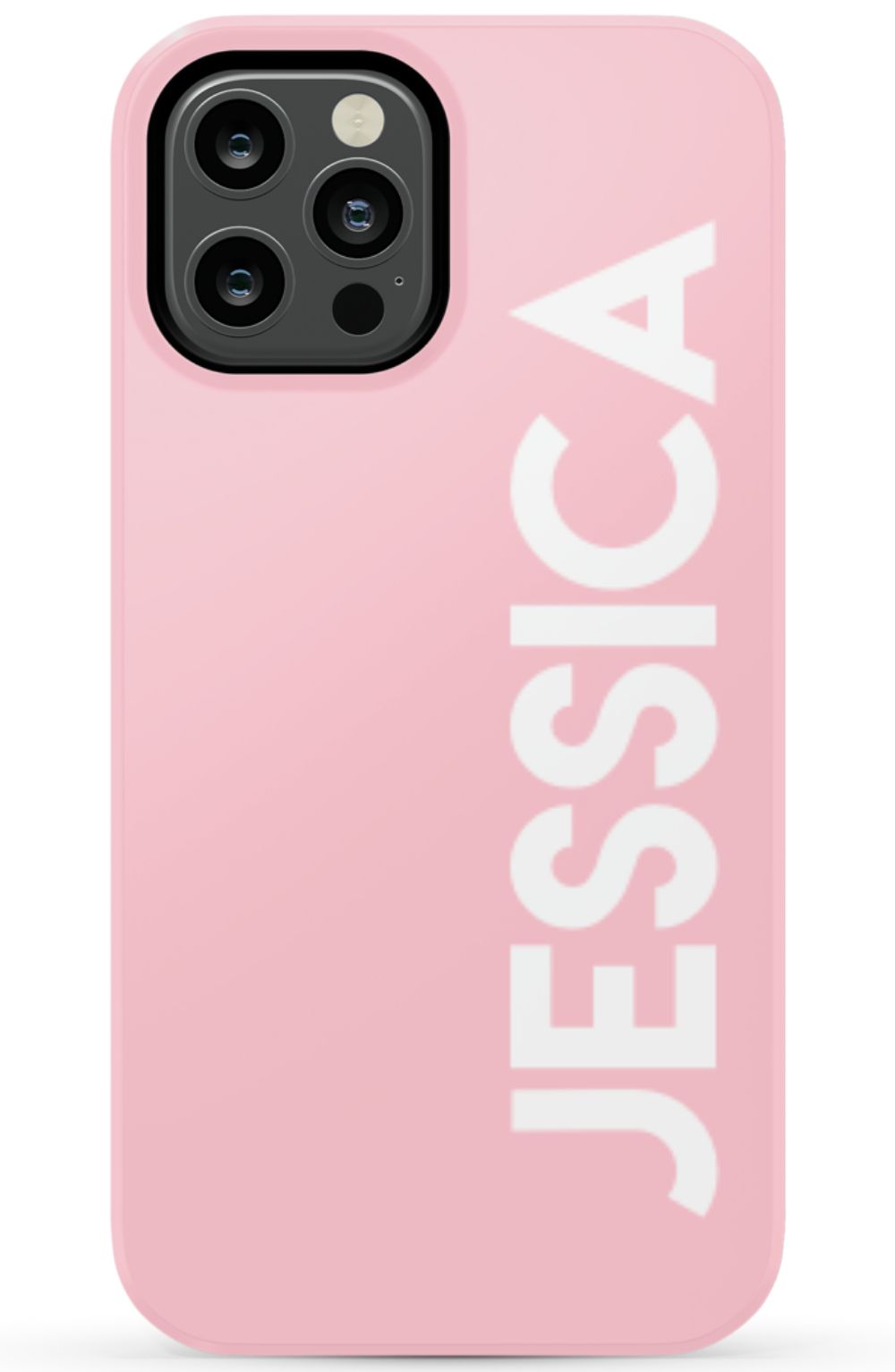 Personalized Solid Pink Phone Case