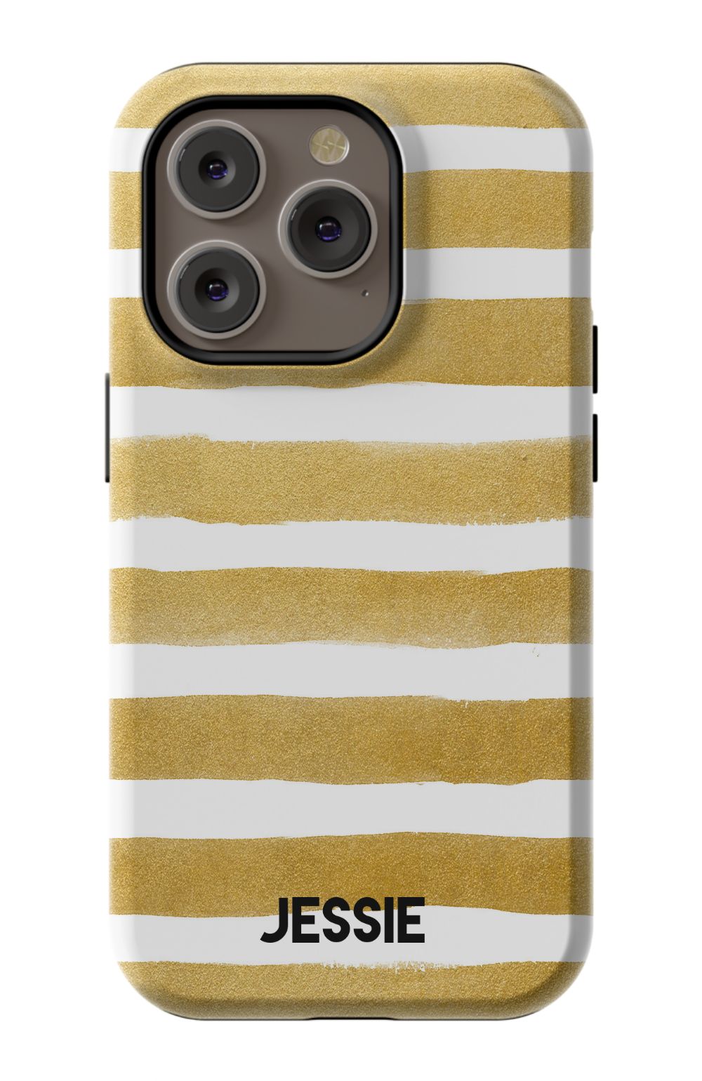 Personalized Gold Watercolor Phone Case