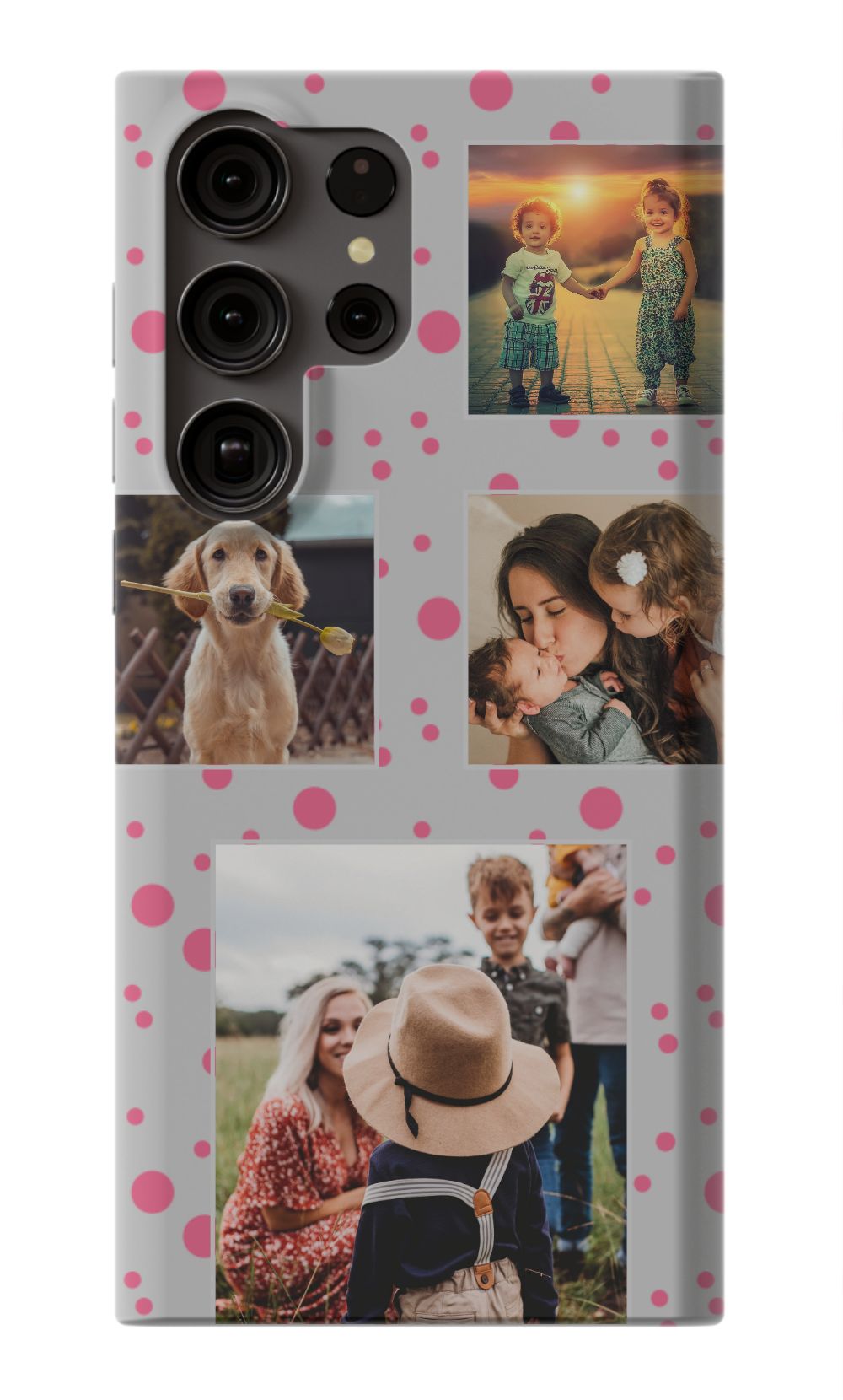 Personalized Gallery Polka Dot Phone Case