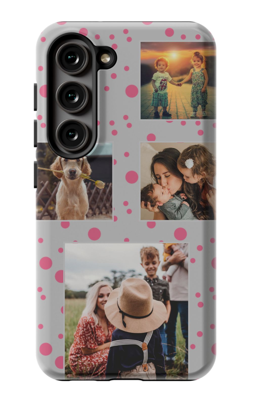 Personalized Gallery Polka Dot Phone Case