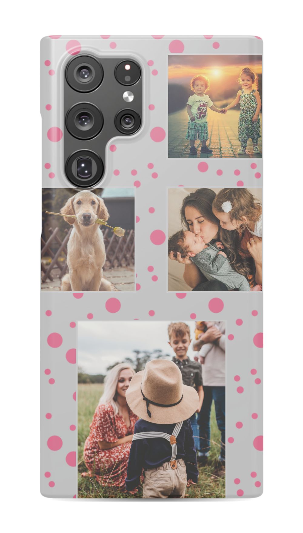 Personalized Gallery Polka Dot Phone Case