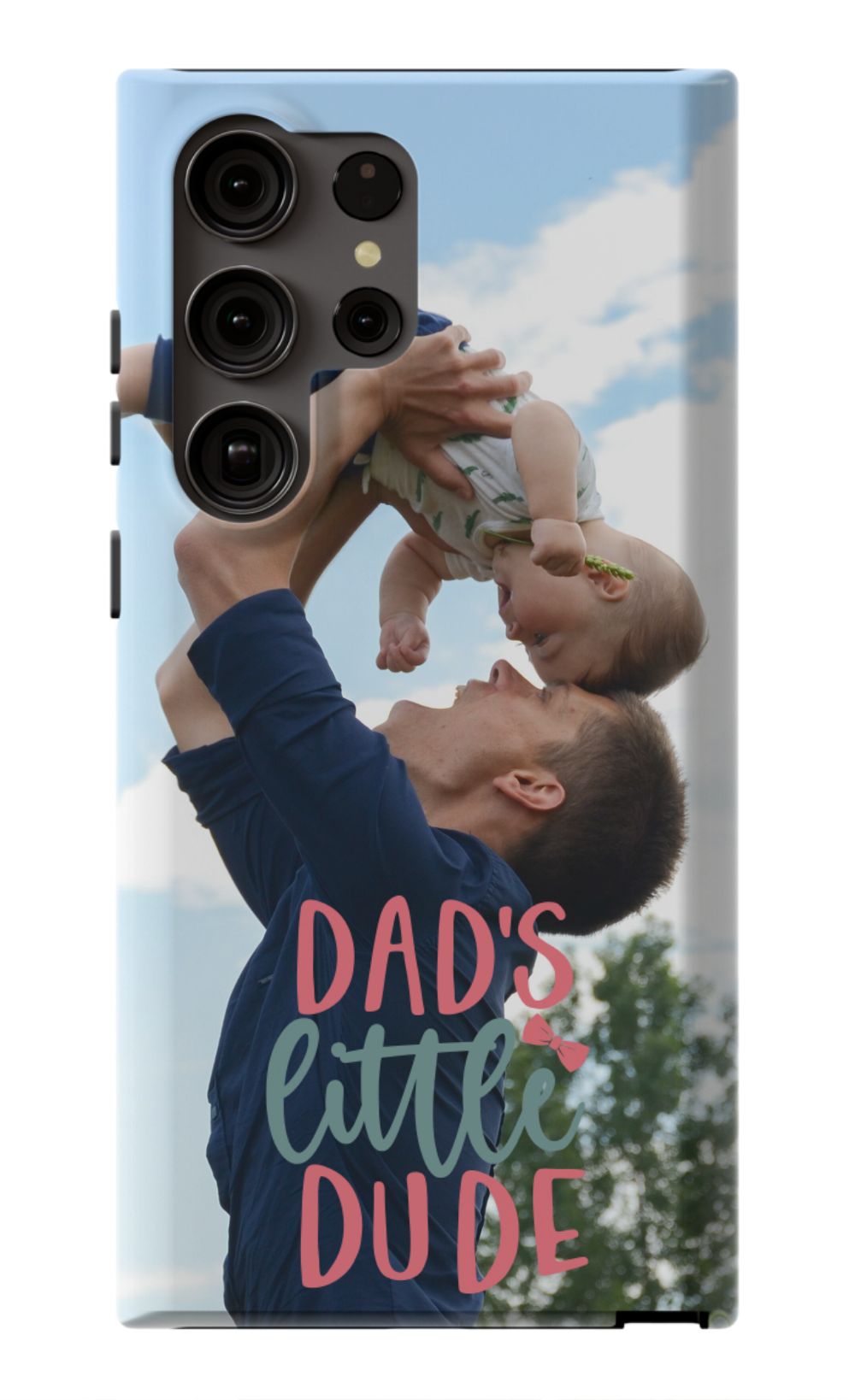 Dad's Little Dude Phone Case