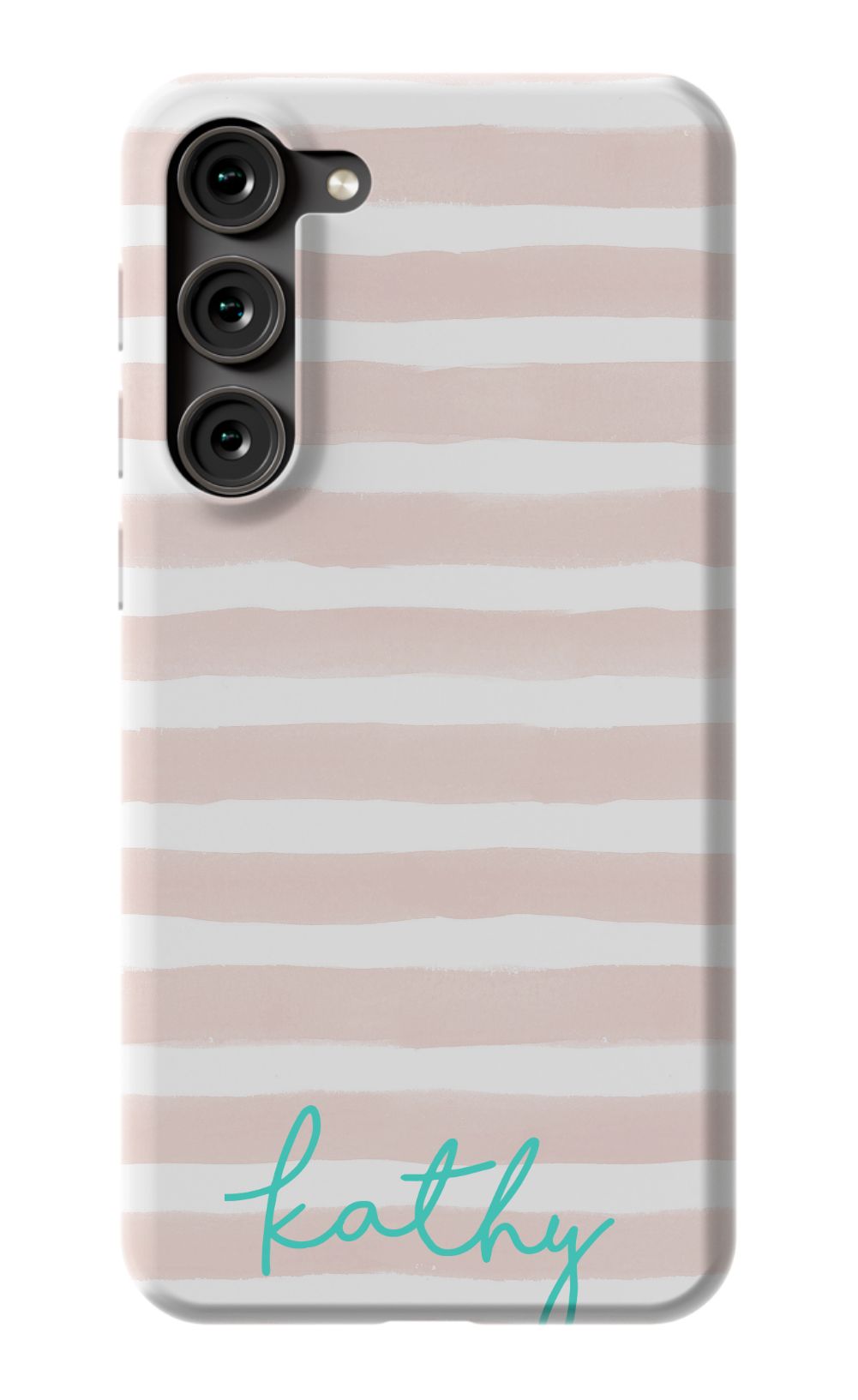 Personalized Pink Watercolor Phone Case